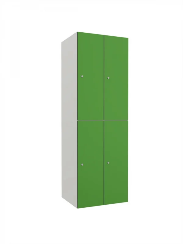 Metal cabinets with HPL