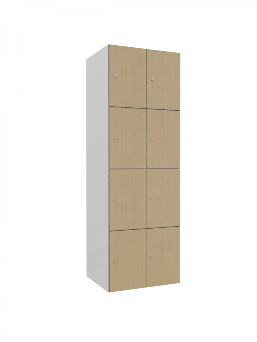 Modular metal cabinet with HPL - Combo 4 levels - Image 46