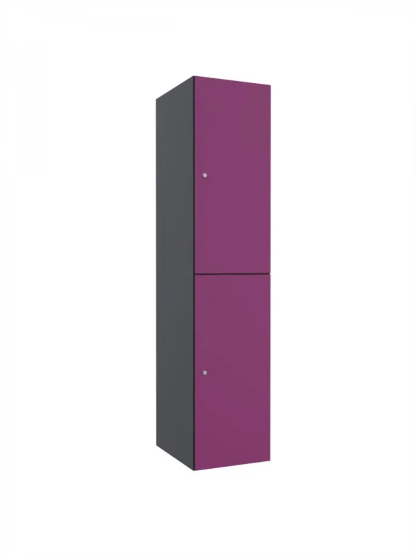 Metal cabinets with HPL