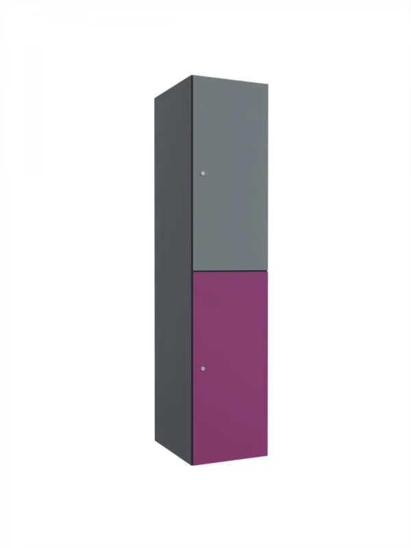 Metal cabinets with HPL