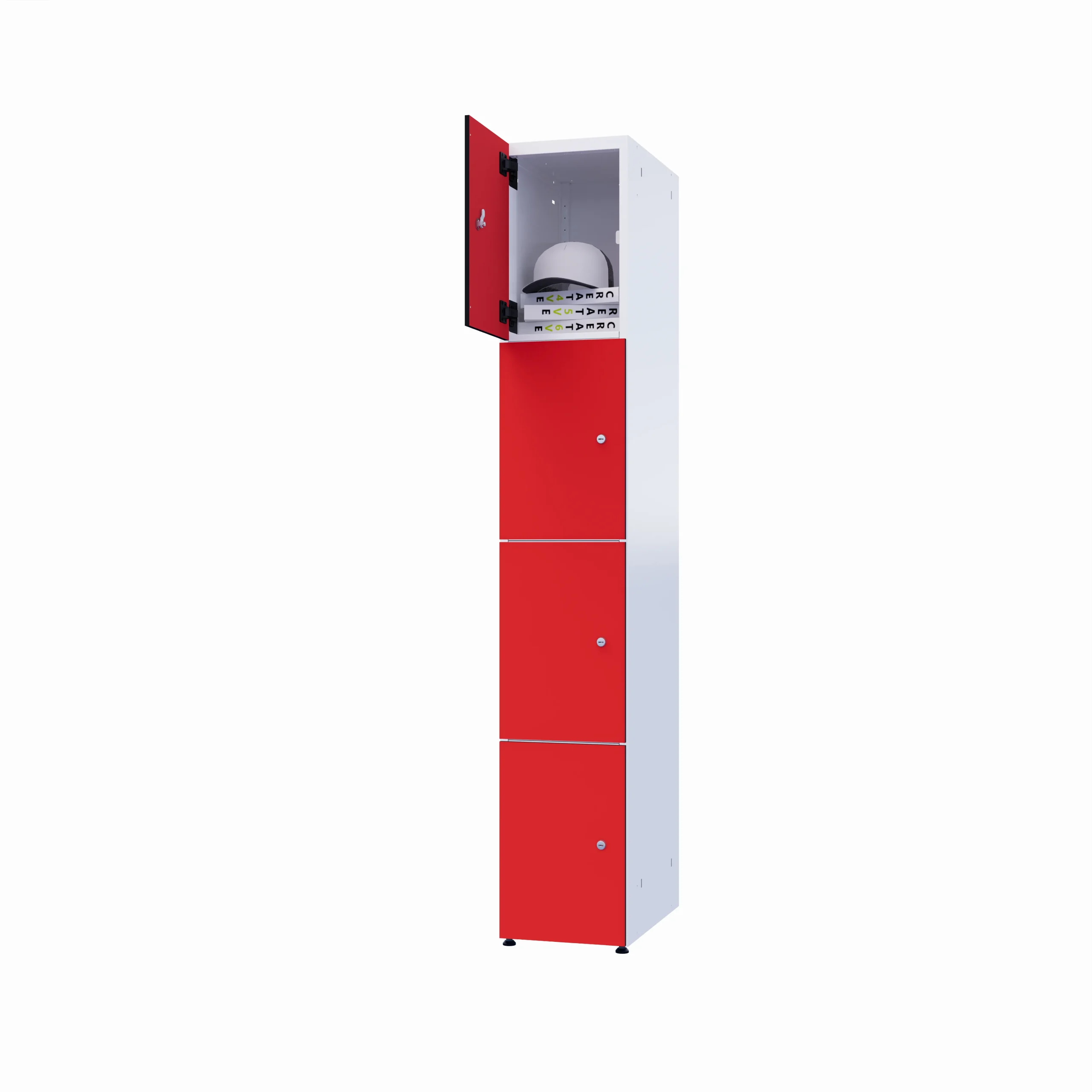 Modular metal cabinet with HPL - Combo 4 levels - Image 2