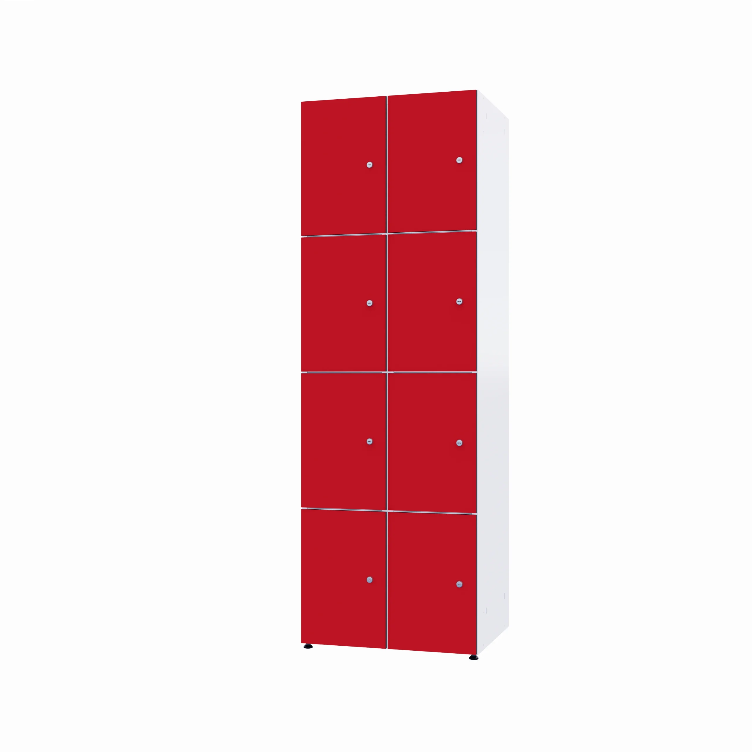Modular metal cabinet with HPL - Combo 4 levels - Image 43