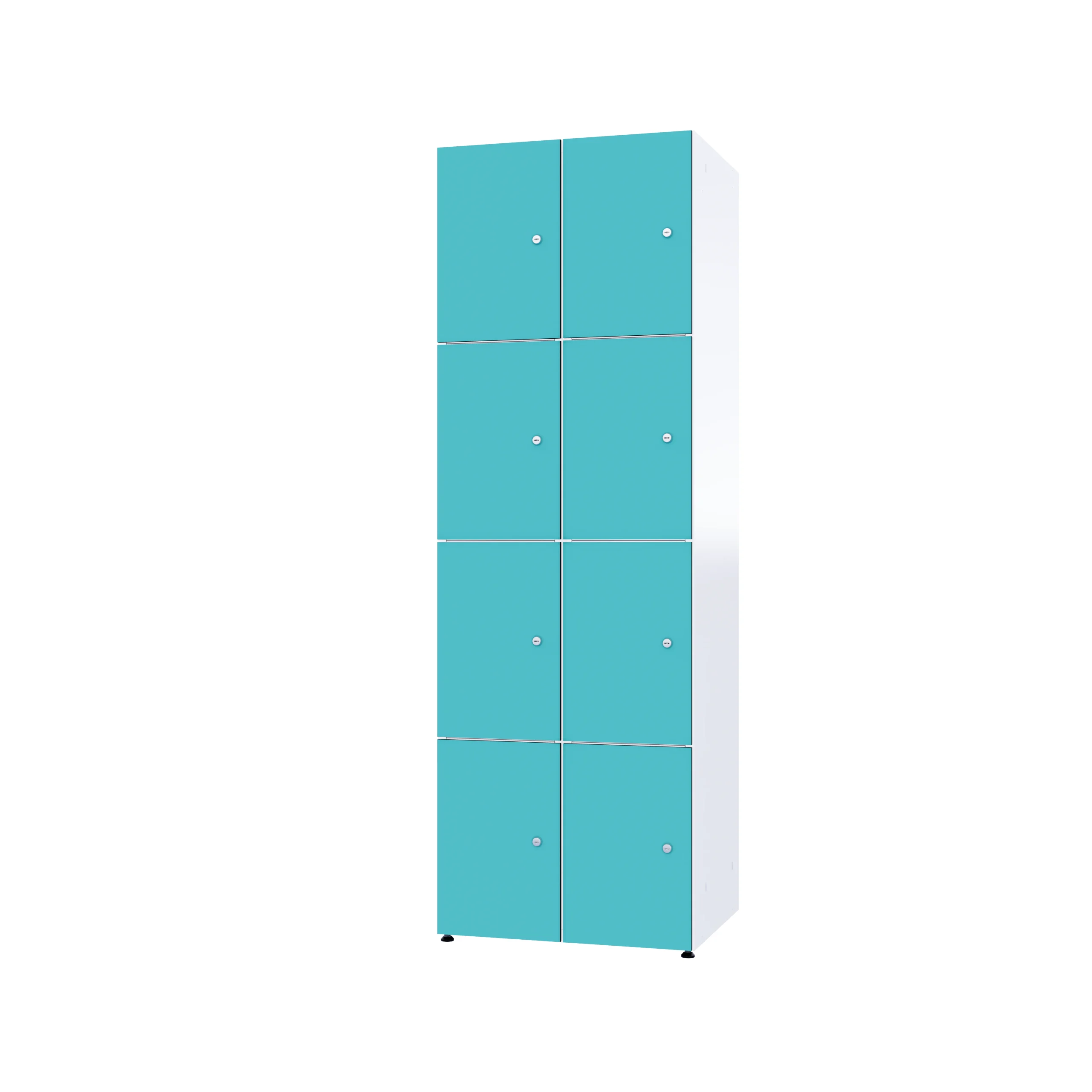 Modular metal cabinet with HPL - Combo 4 levels - Image 40