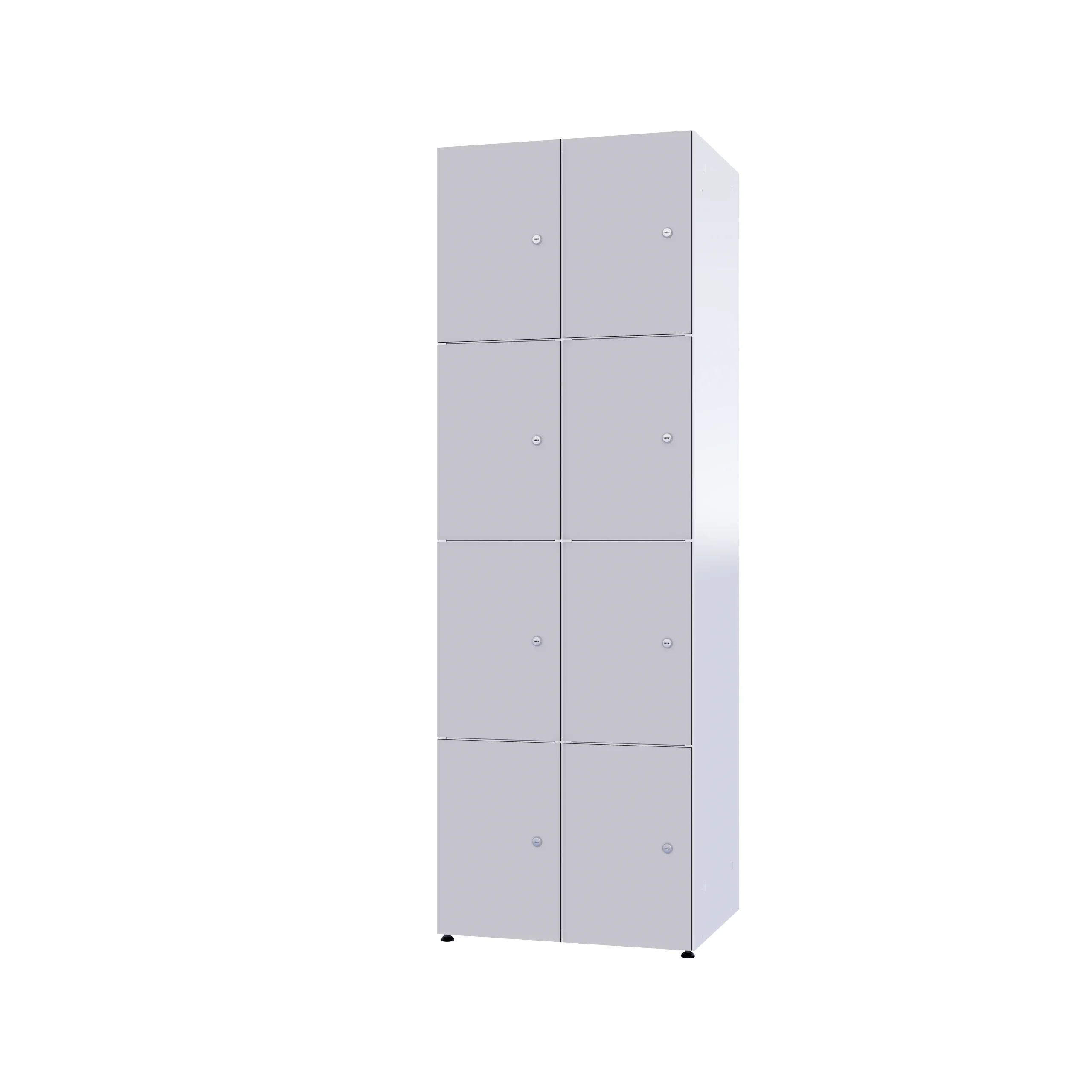 Modular metal cabinet with HPL - Combo 4 levels - Image 38