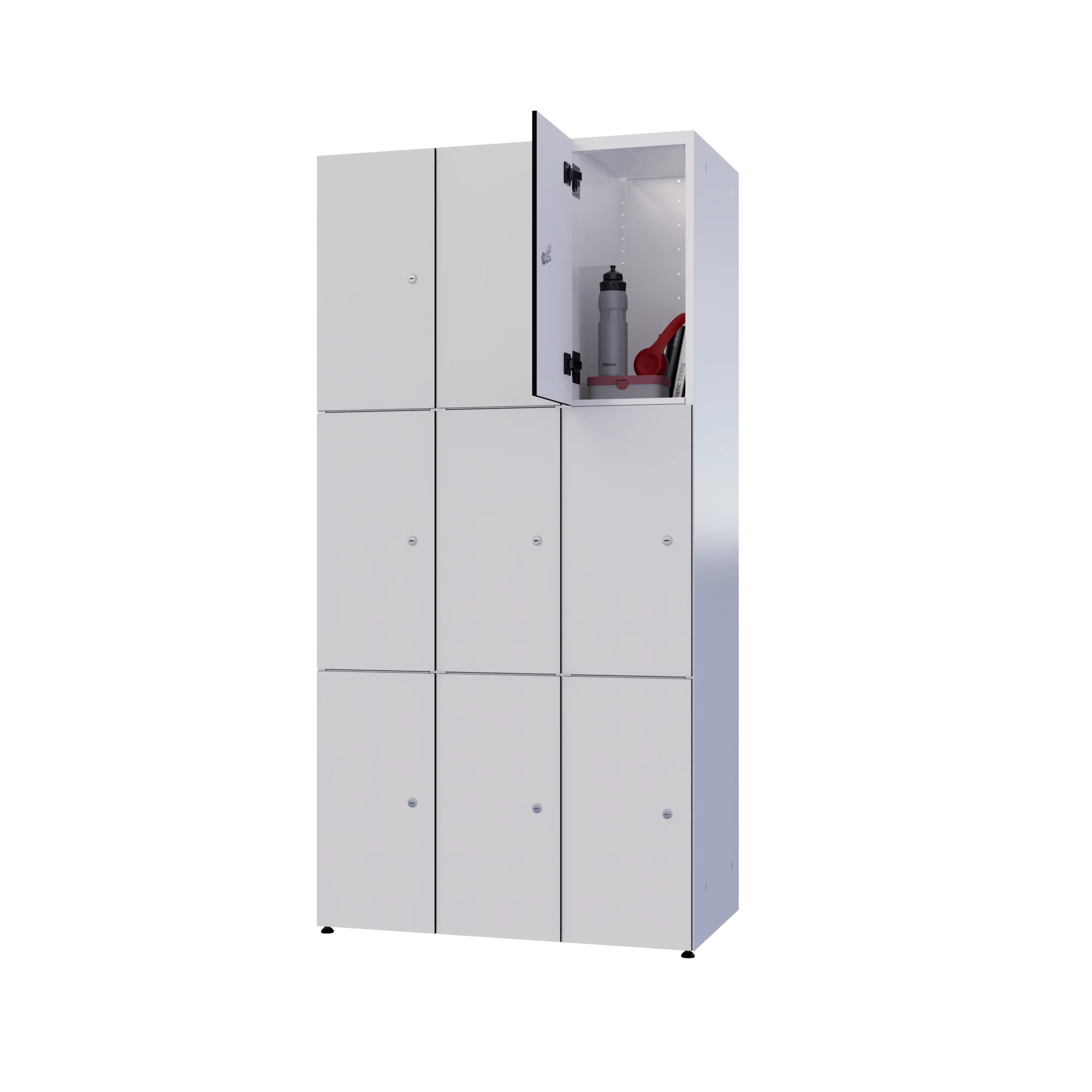 Modular metal cabinet with HPL - Combo - Image 67