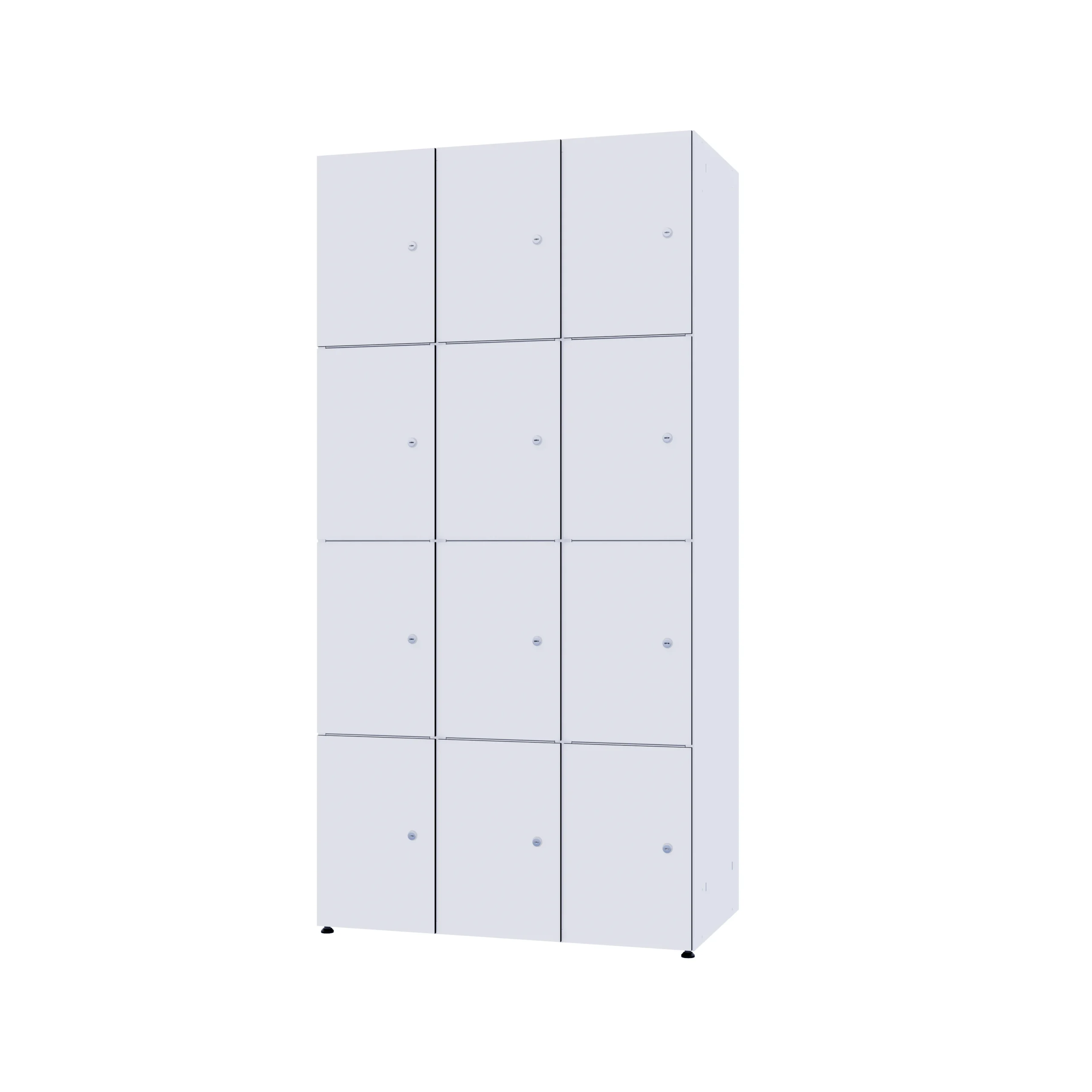 Modular metal cabinet with HPL - Combo 4 levels - Image 65