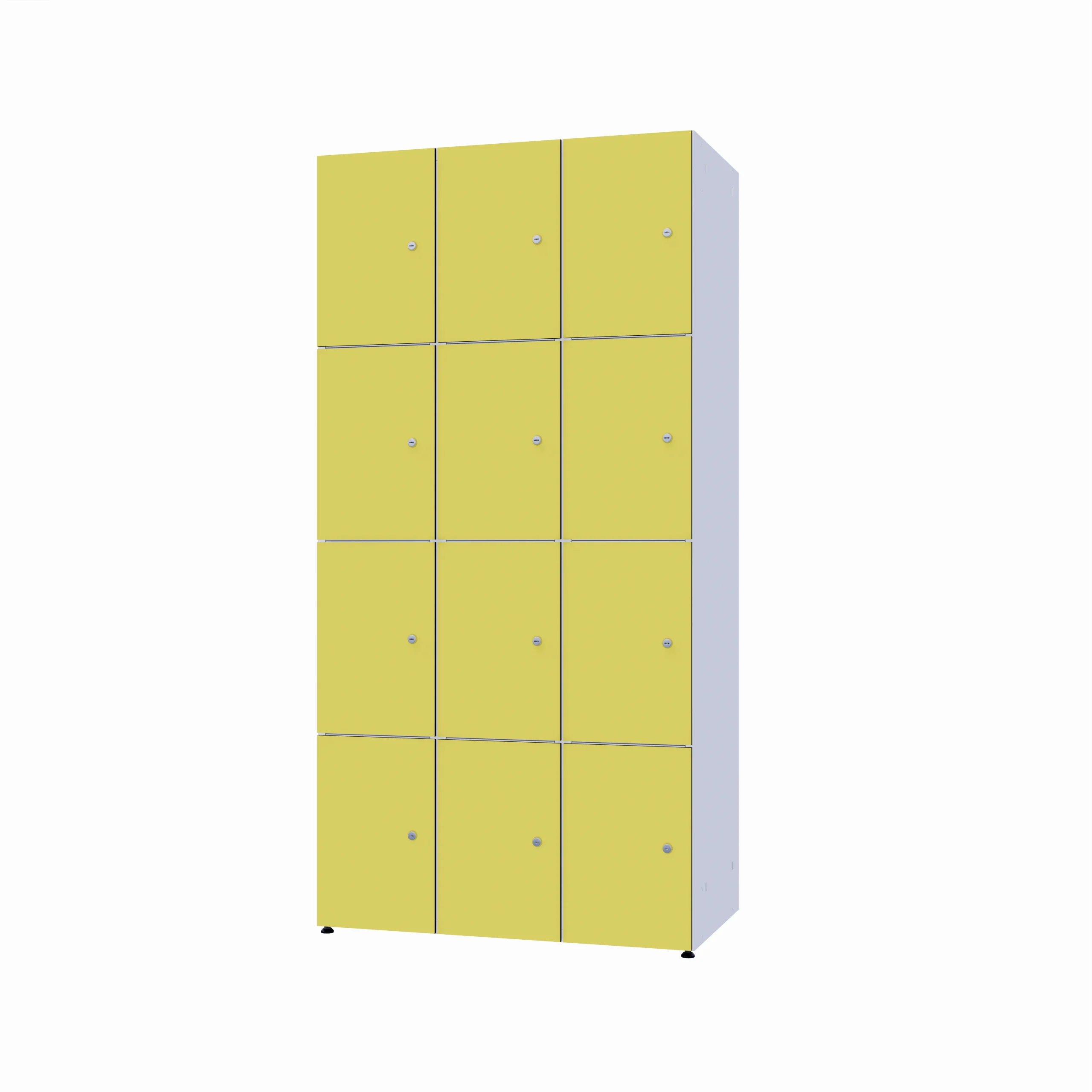 Modular metal cabinet with HPL - Combo 4 levels - Image 75