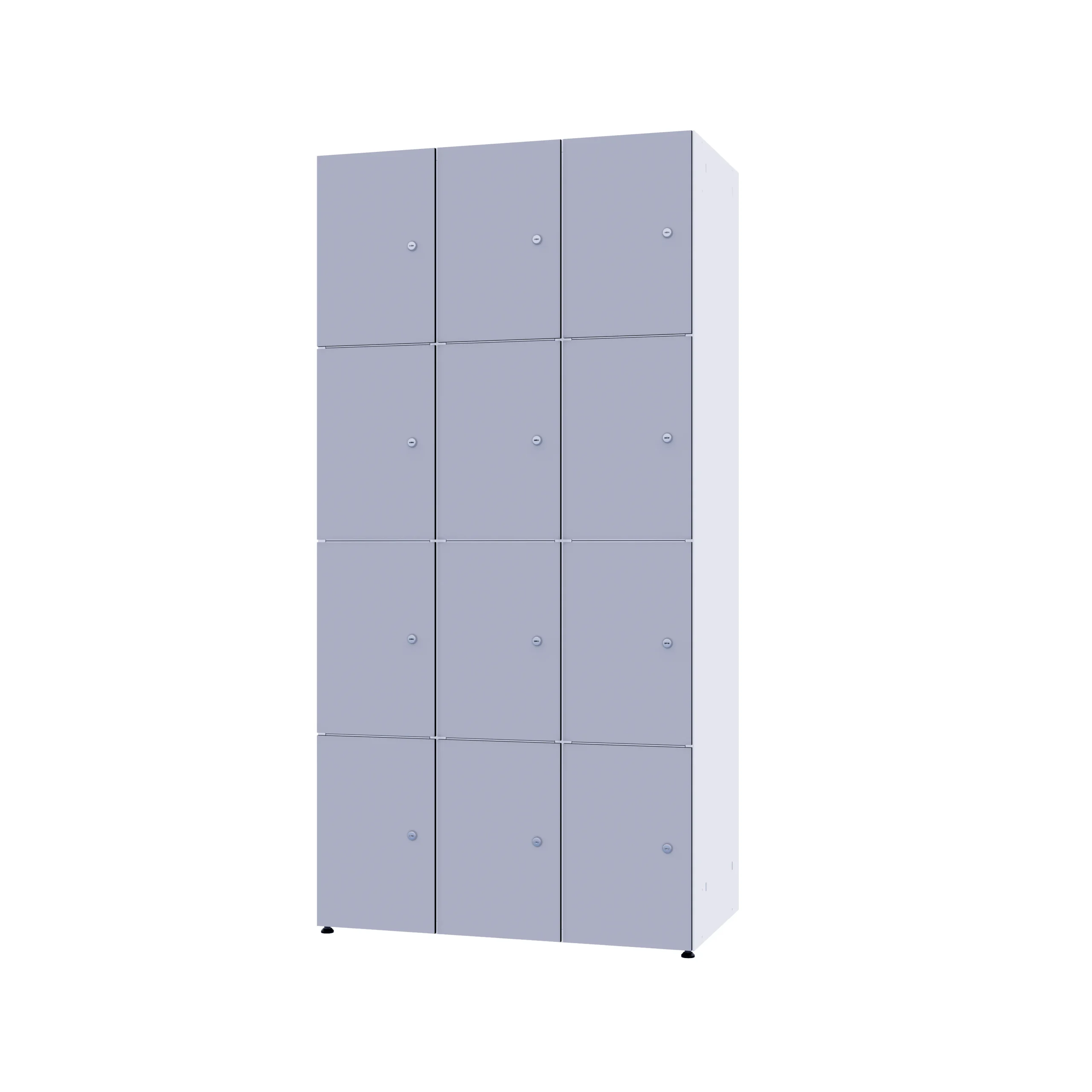 Modular metal cabinet with HPL - Combo 4 levels - Image 69