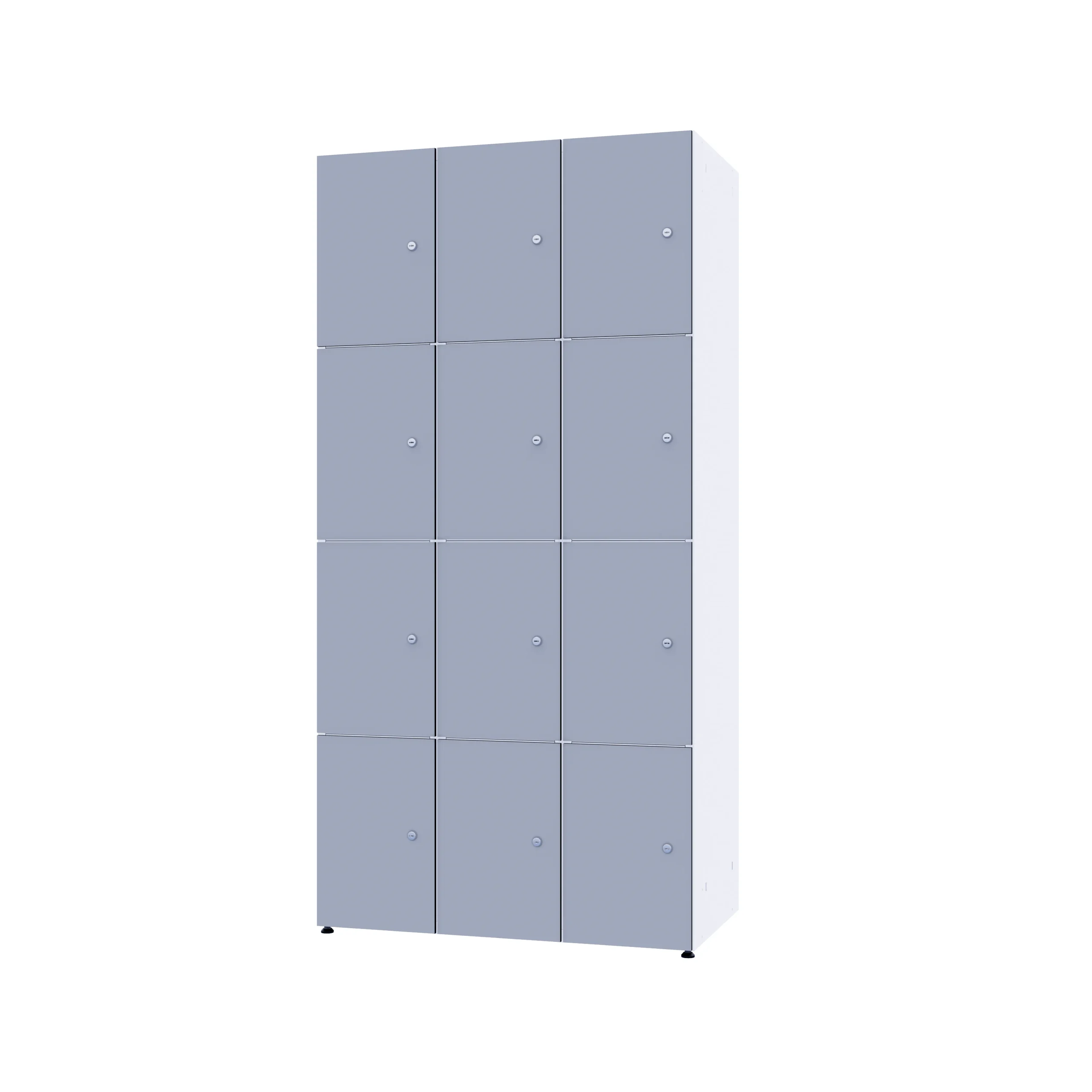 Modular metal cabinet with HPL - Combo 4 levels - Image 68