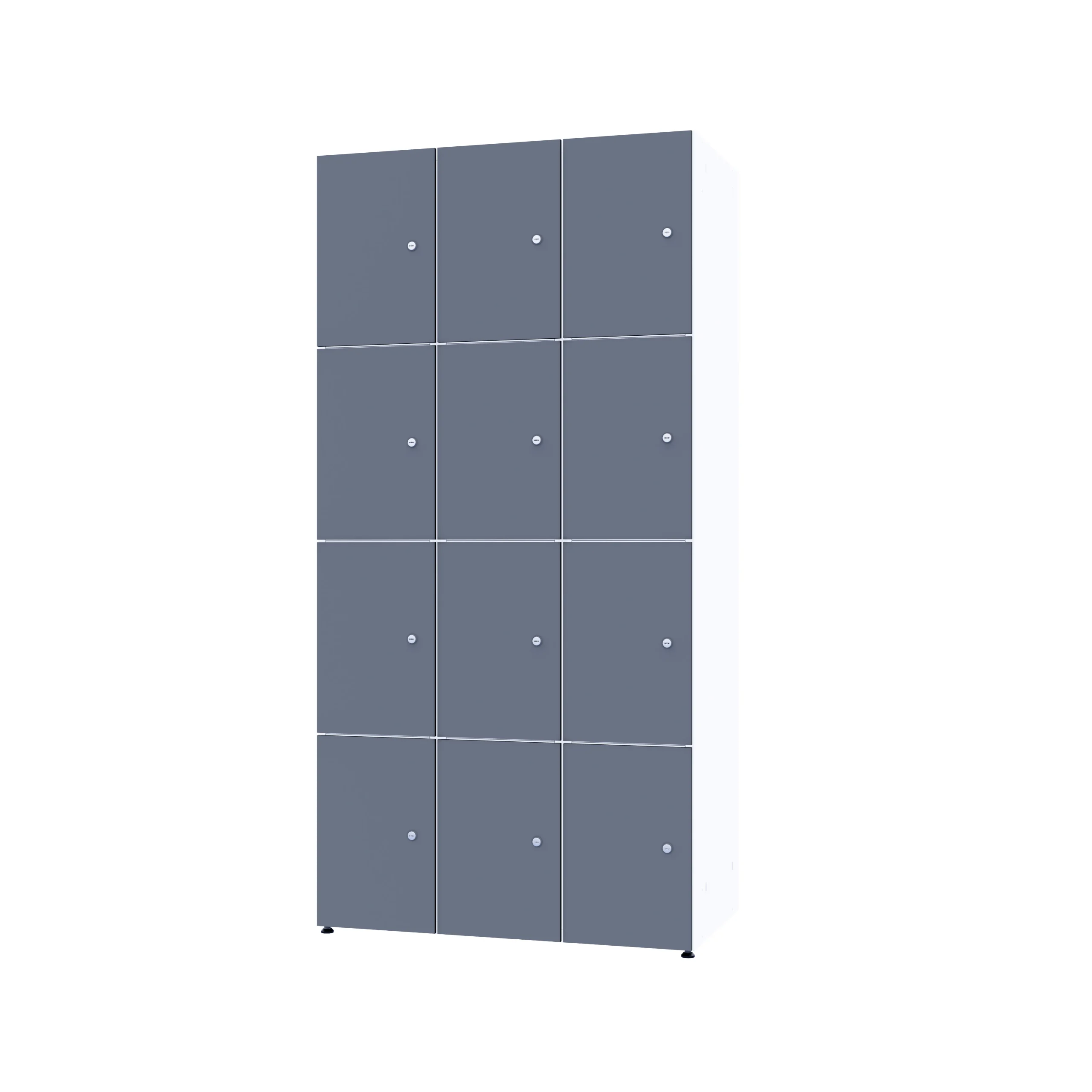 Modular metal cabinet with HPL - Combo 4 levels - Image 67