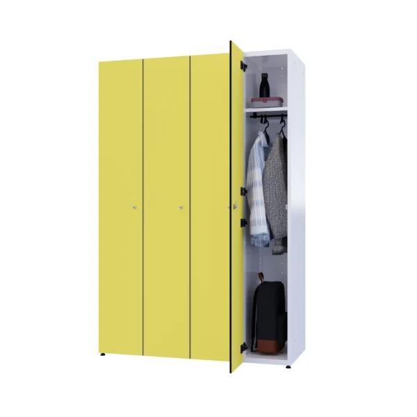 Metal cabinet with HPL - Combo