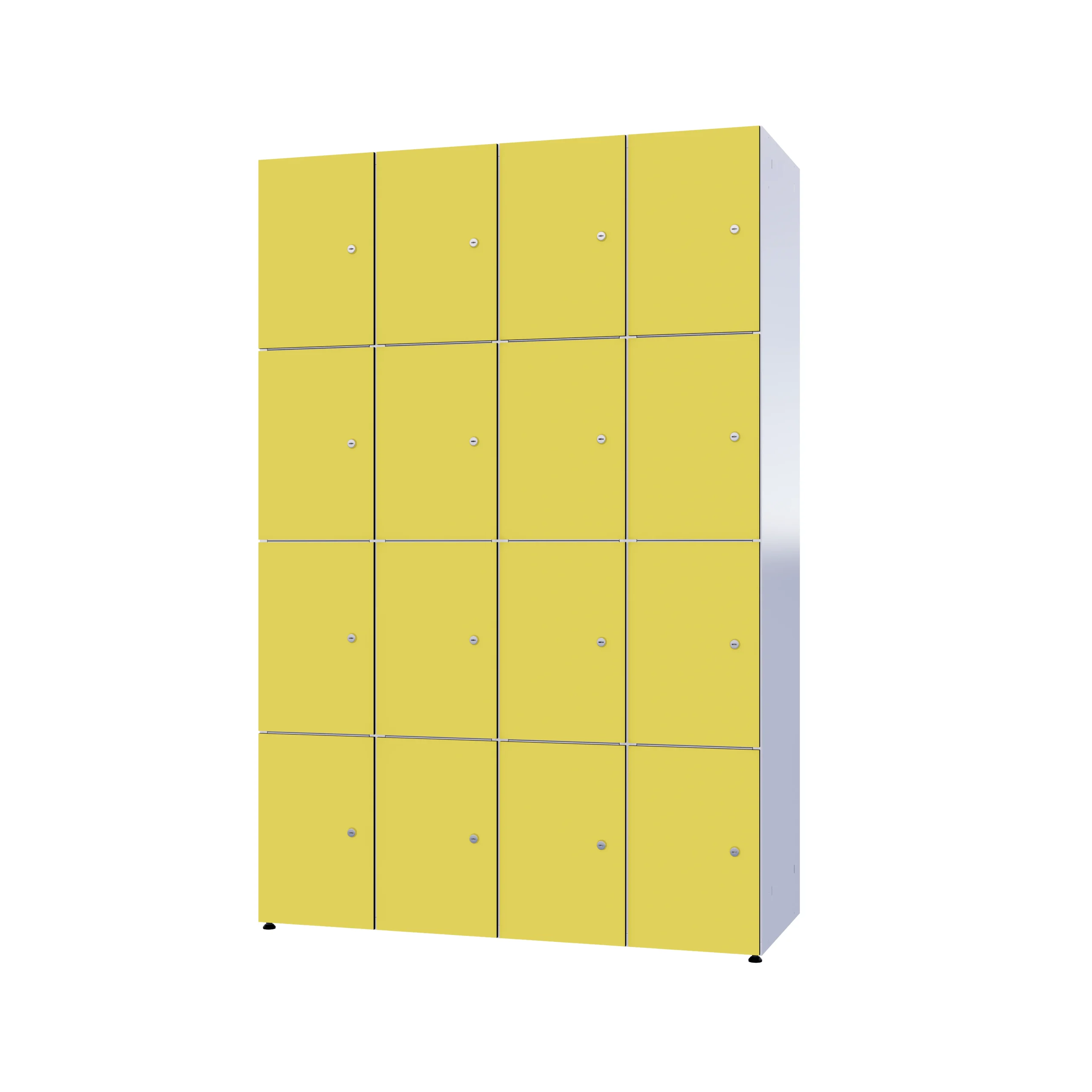 Modular metal cabinet with HPL - Combo 4 levels - Image 105