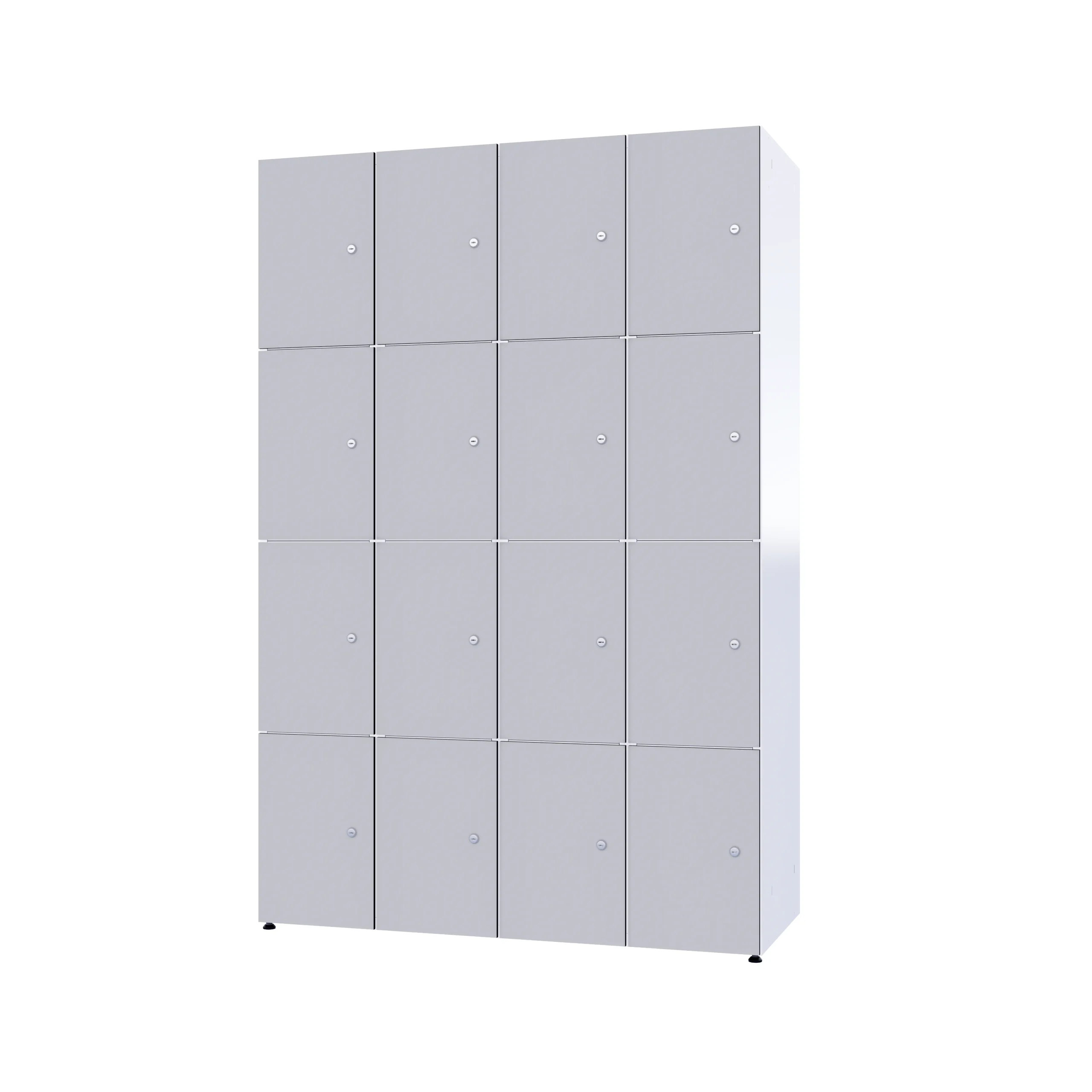 Modular metal cabinet with HPL - Combo 4 levels - Image 98