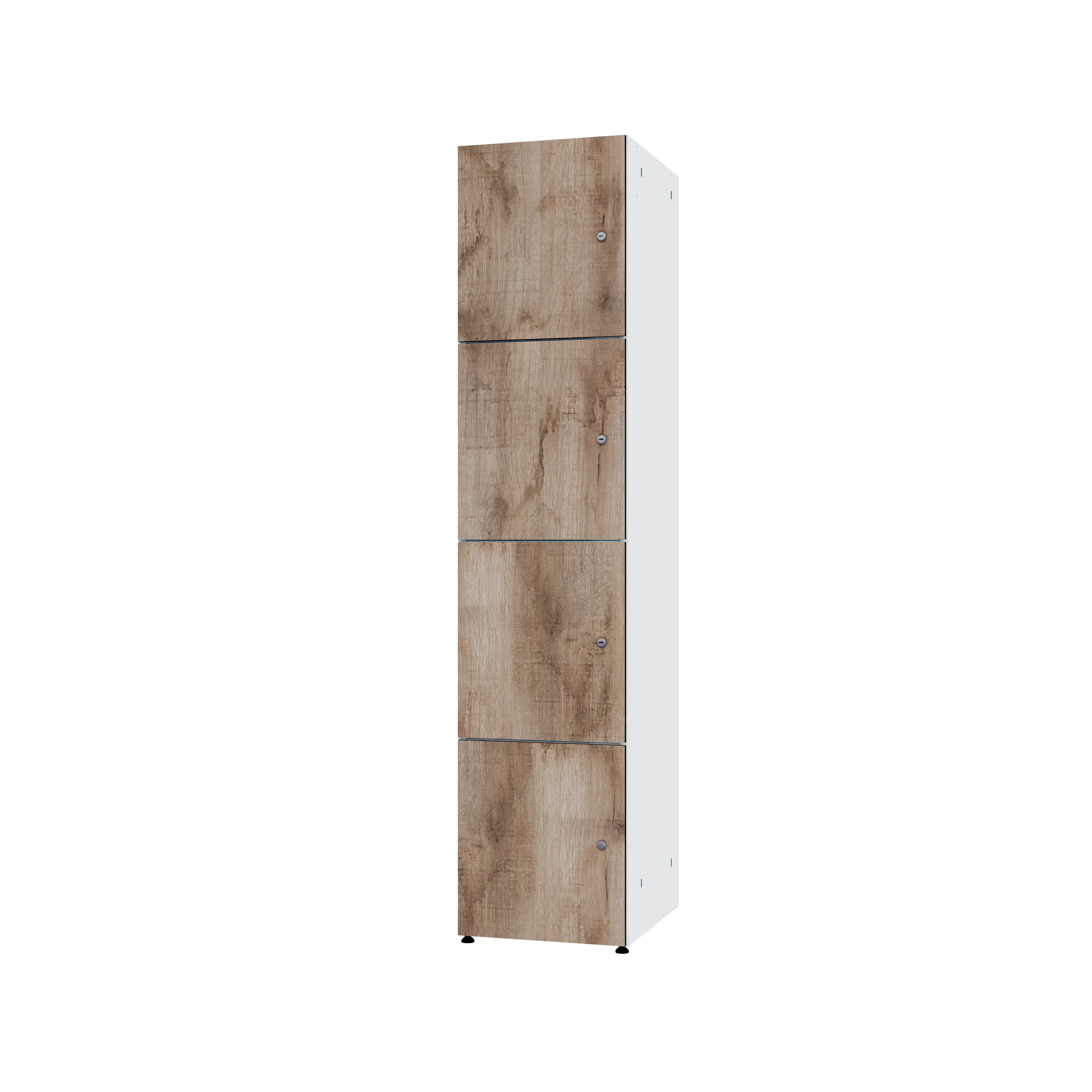 Modular metal cabinet with HPL - Combo 4 levels - Image 28