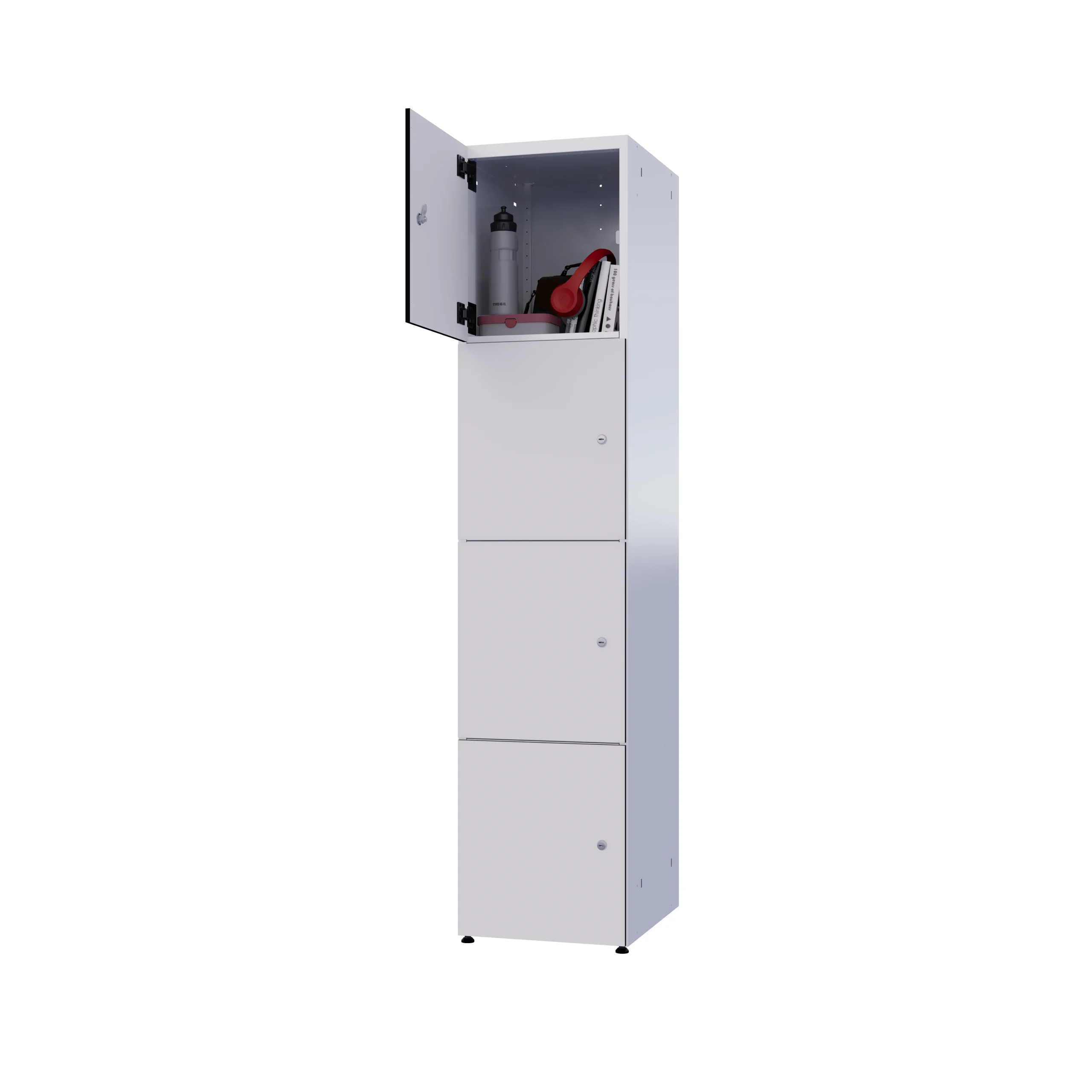 Modular metal cabinet with HPL - Combo 4 levels - Image 18