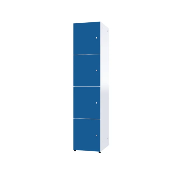 Modular metal cabinet with HPL - Combo 4 levels