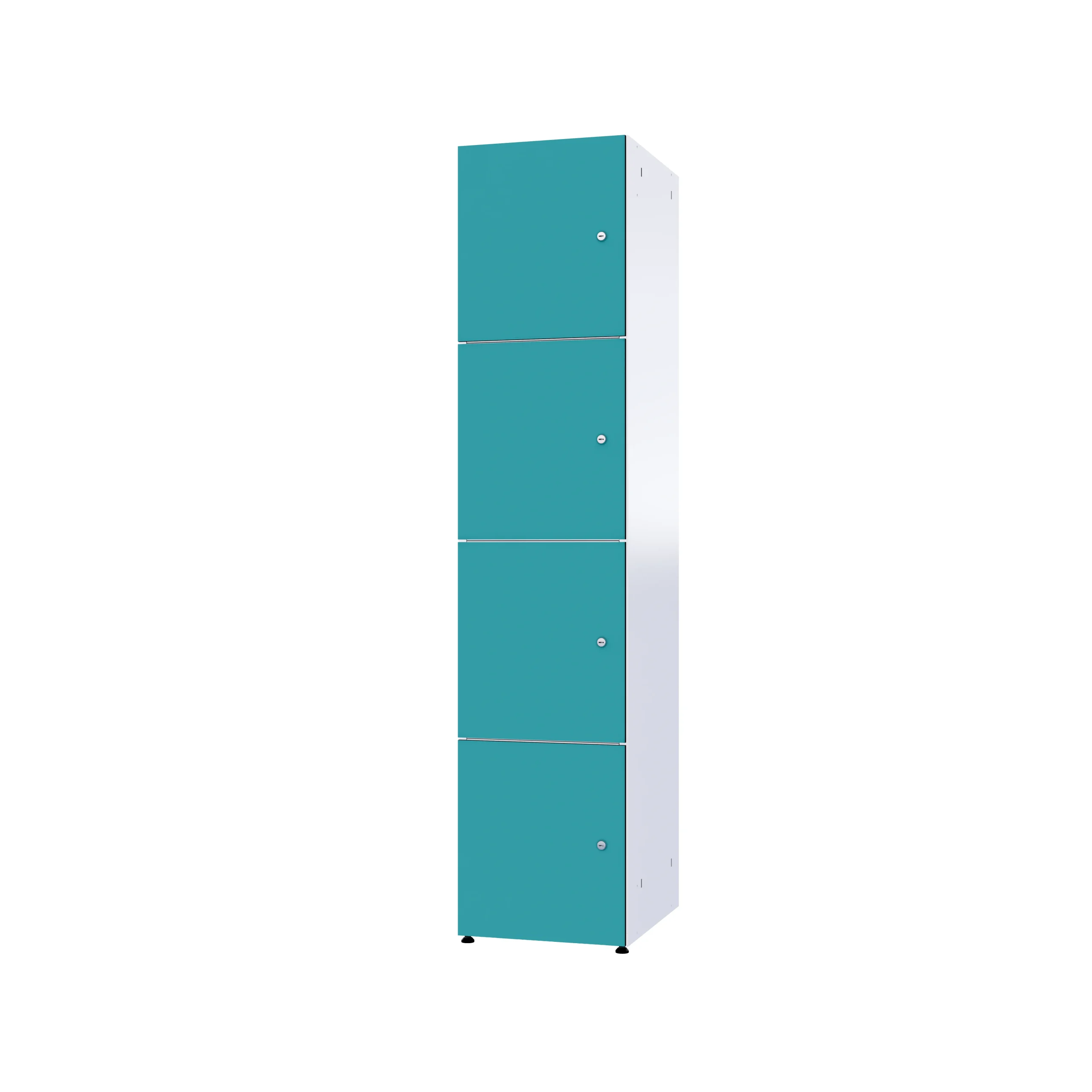 Modular metal cabinet with HPL - Combo 4 levels - Image 23