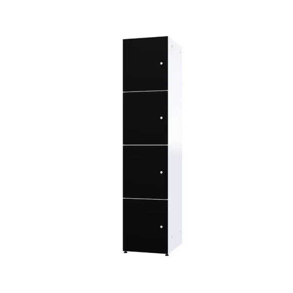 Modular metal cabinet with HPL - Combo 4 levels
