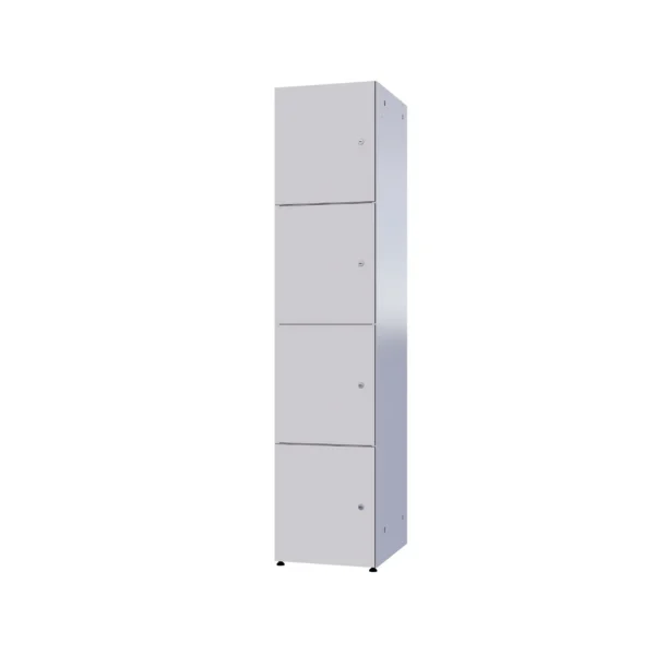 Modular metal cabinet with HPL - Combo 4 levels
