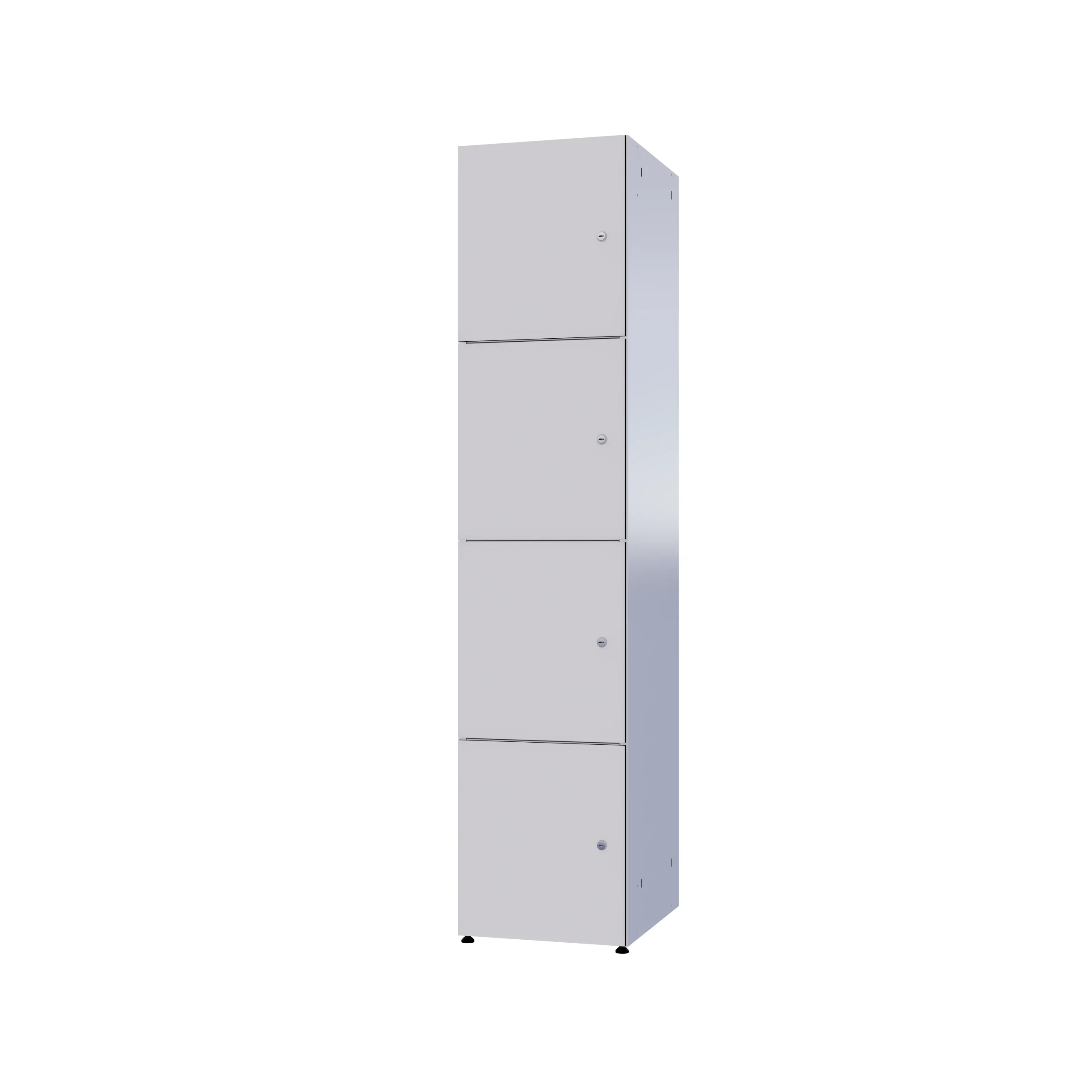 Modular metal cabinet with HPL - Combo 4 levels - Image 17
