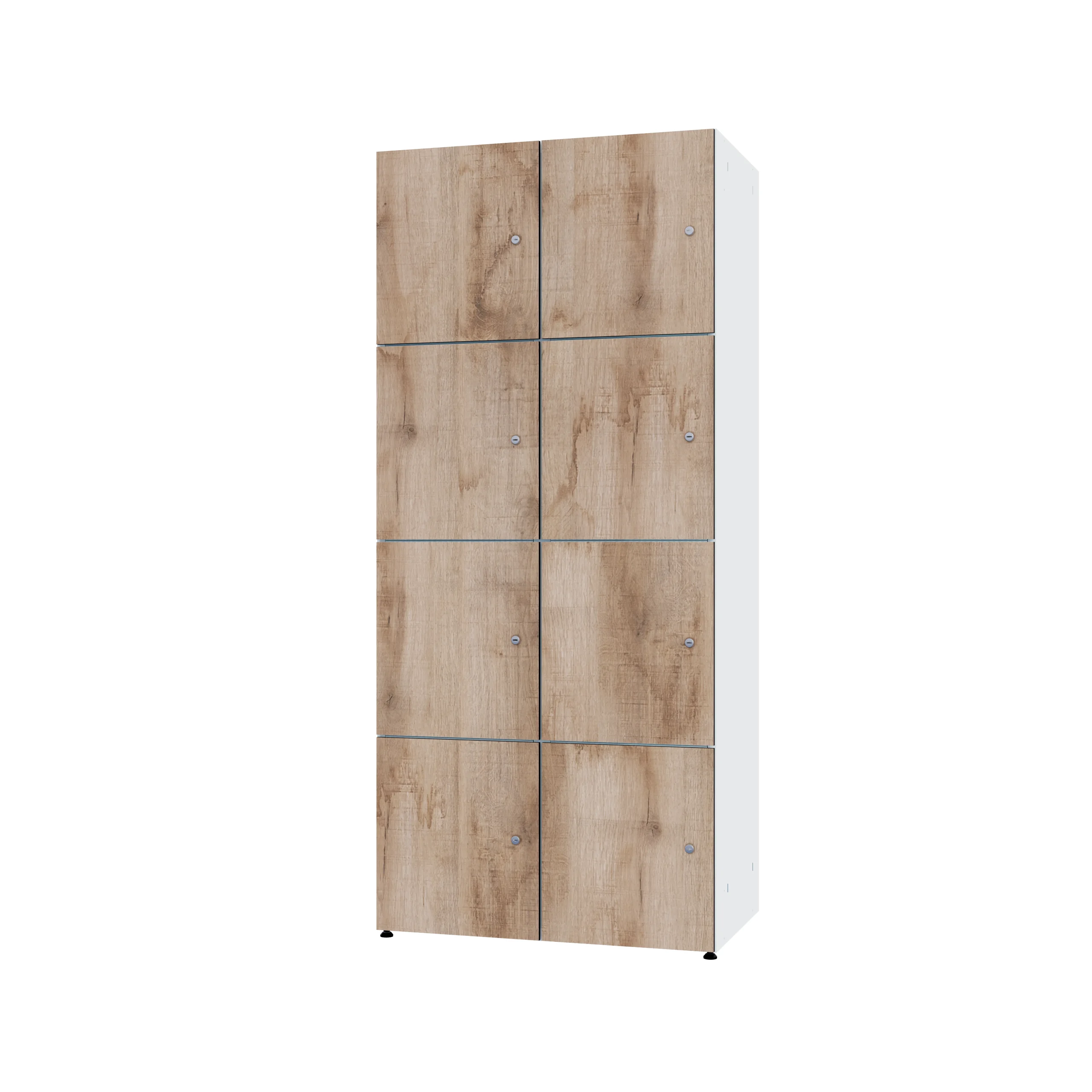 Modular metal cabinet with HPL - Combo 4 levels - Image 58