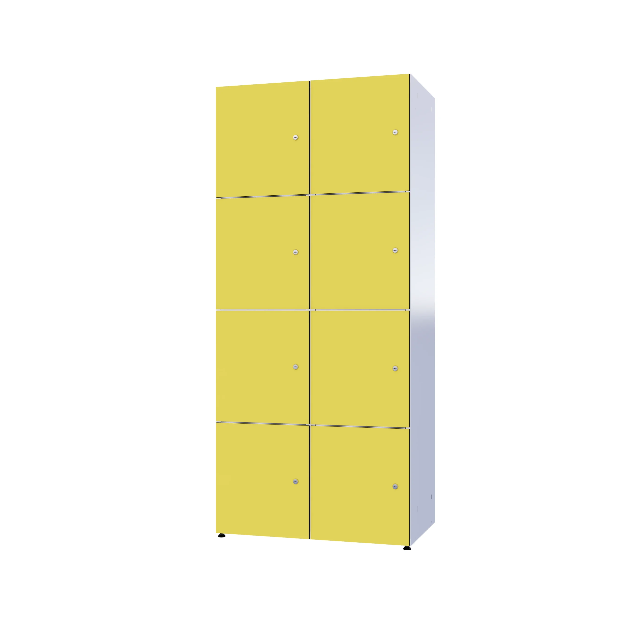 Modular metal cabinet with HPL - Combo 4 levels - Image 57