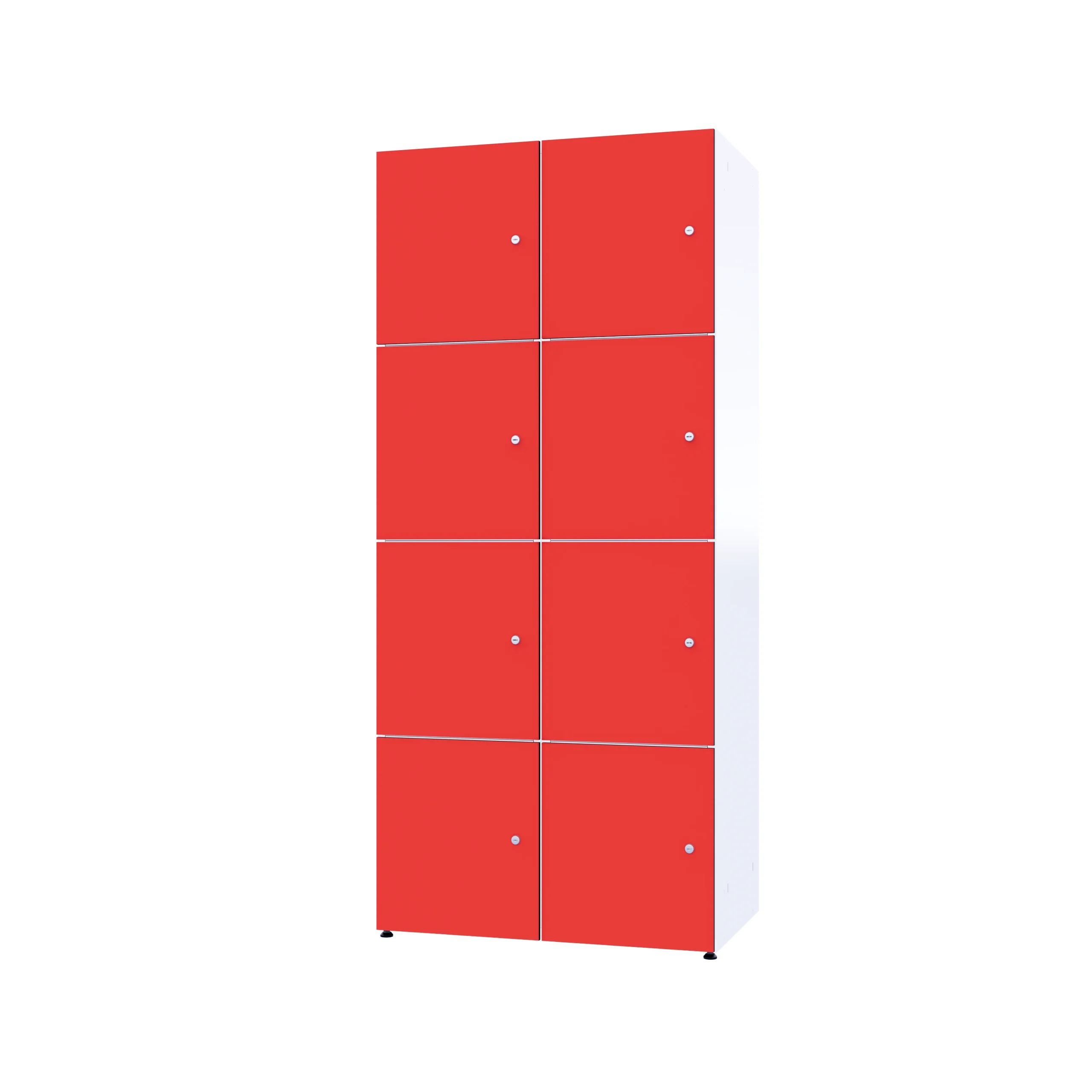 Modular metal cabinet with HPL - Combo 4 levels - Image 47