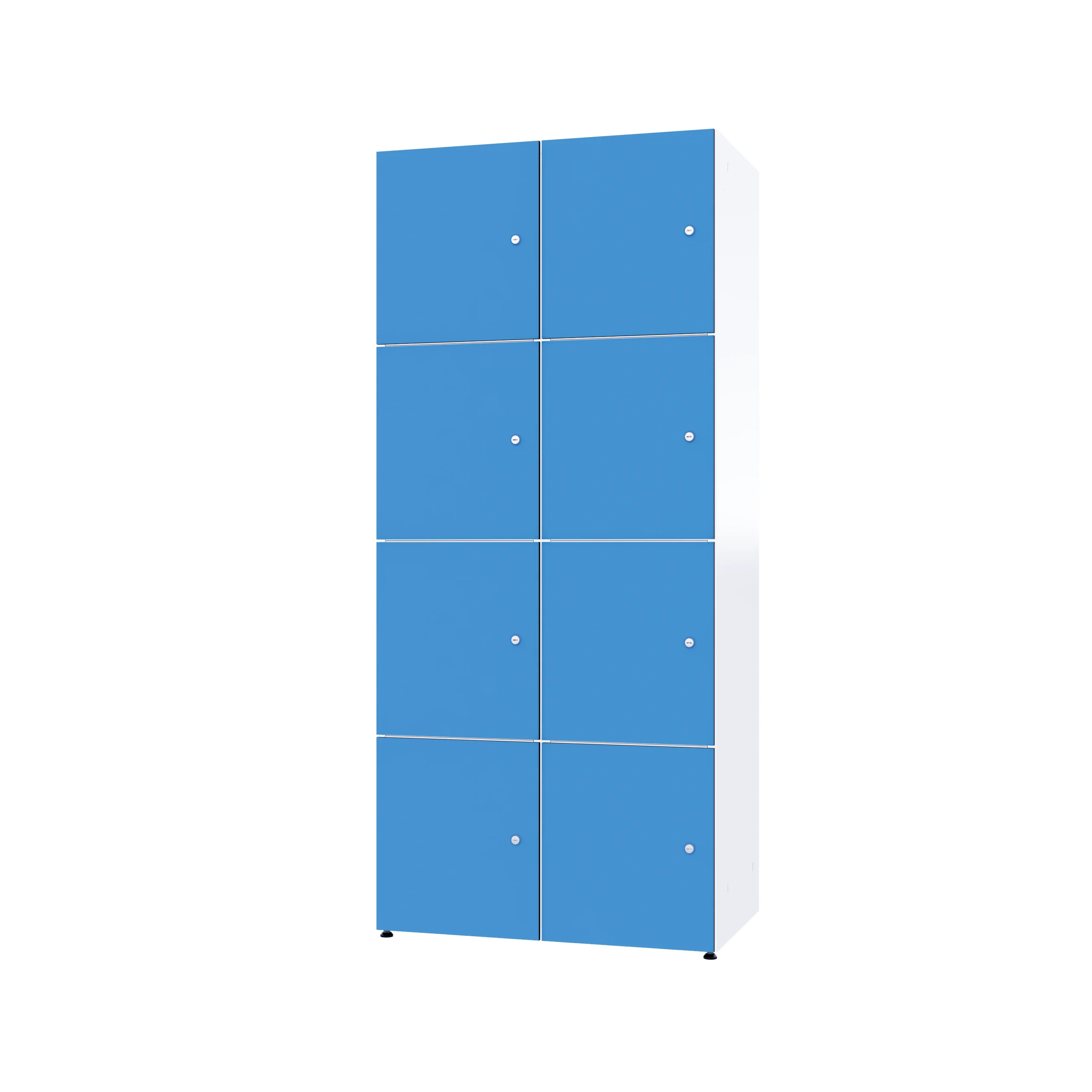 Modular metal cabinet with HPL - Combo 4 levels - Image 55