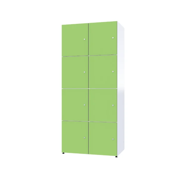 Modular metal cabinet with HPL - Combo 4 levels