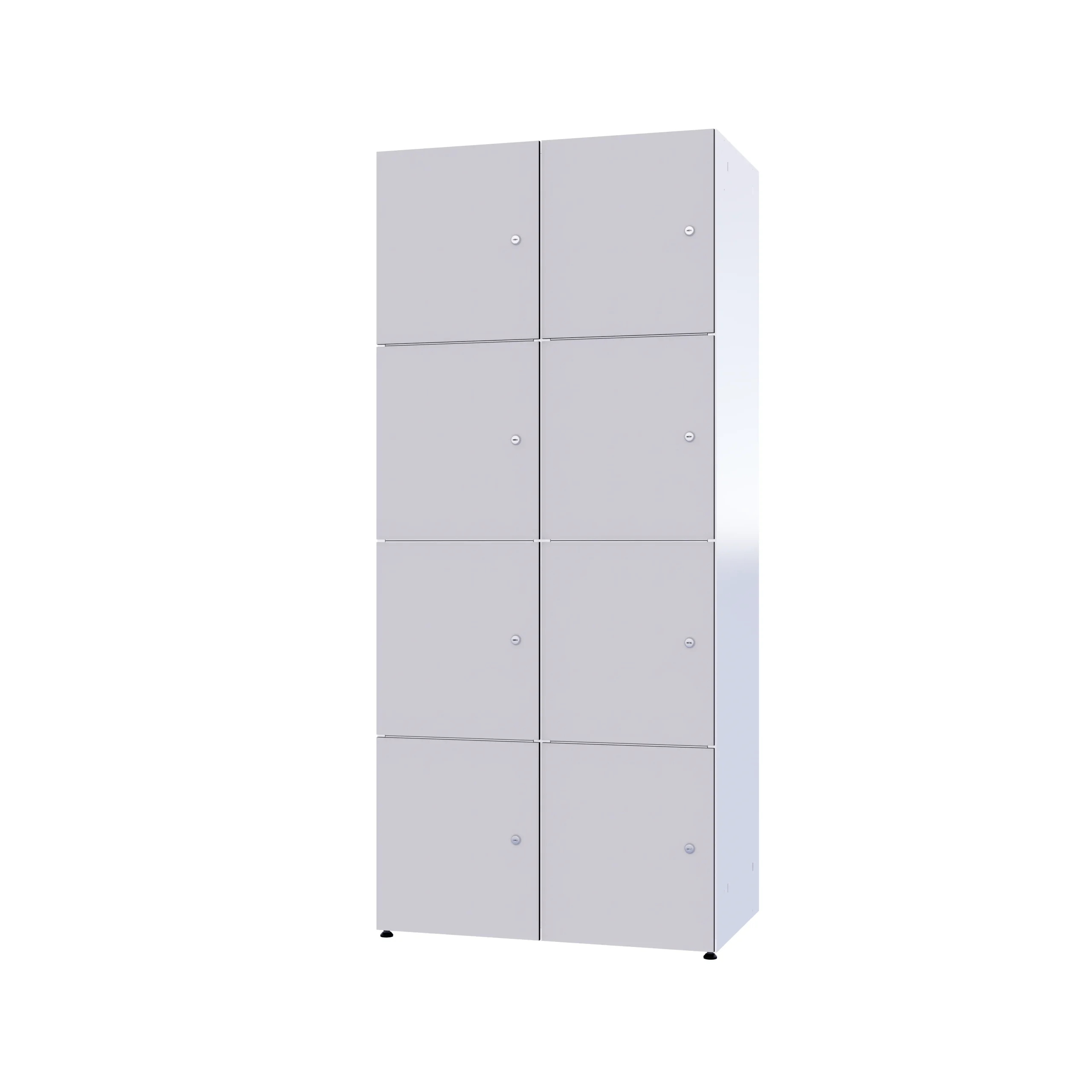 Modular metal cabinet with HPL - Combo 4 levels - Image 52