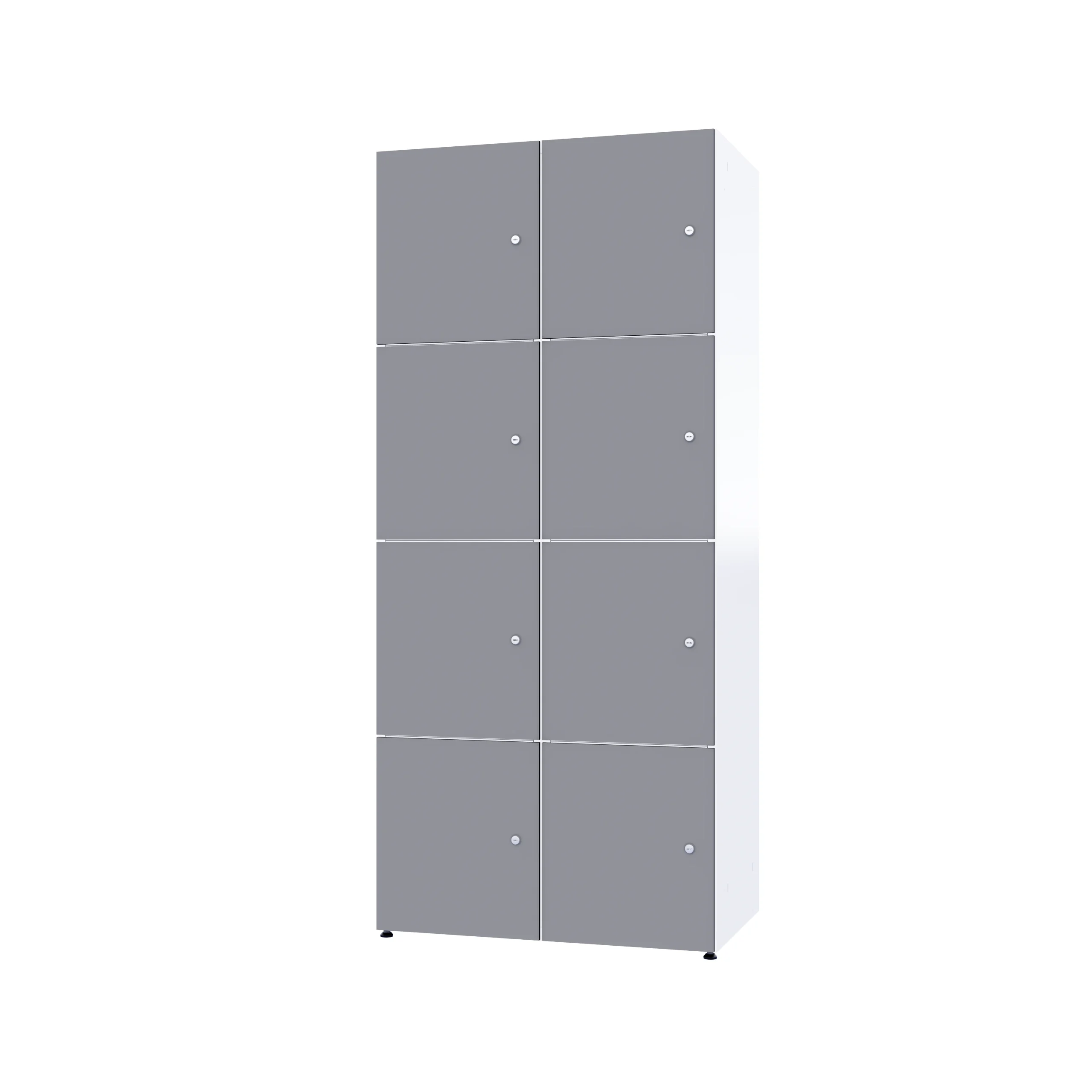 Modular metal cabinet with HPL - Combo 4 levels - Image 51