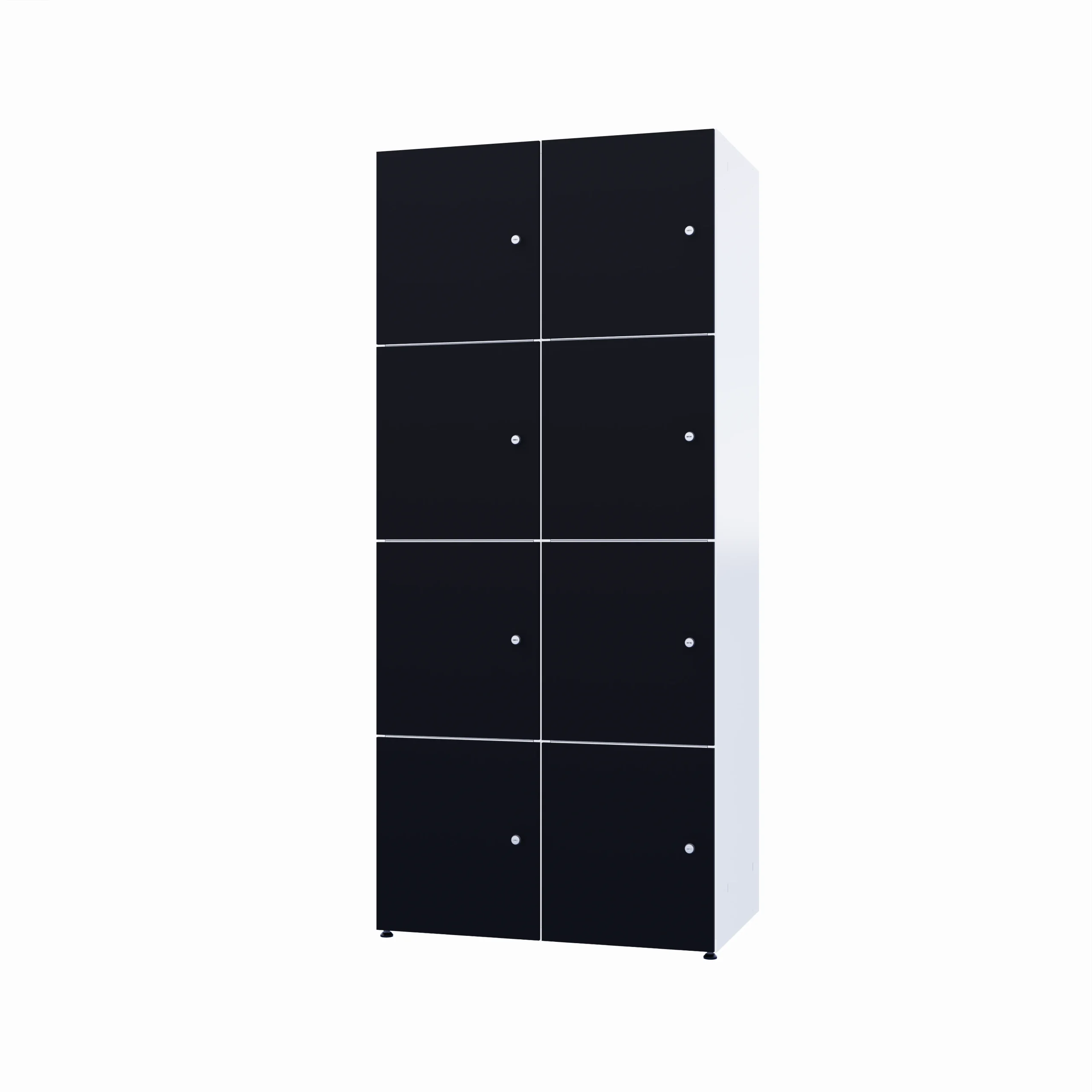 Modular metal cabinet with HPL - Combo 4 levels - Image 50