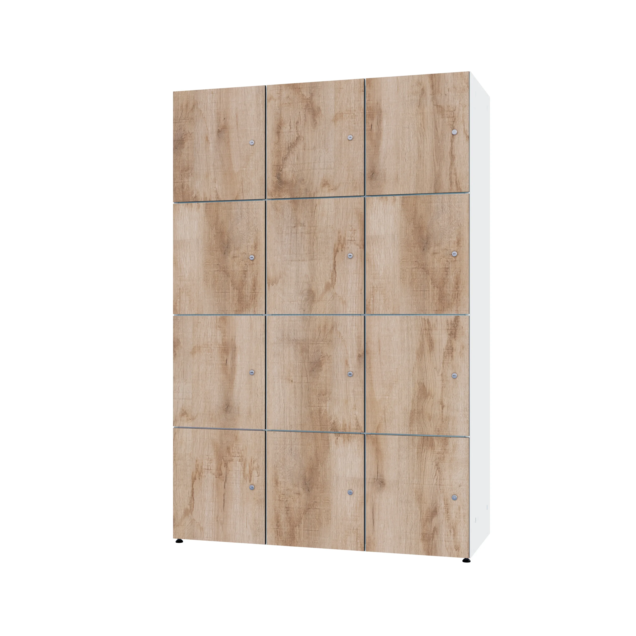 Modular metal cabinet with HPL - Combo 4 levels - Image 79