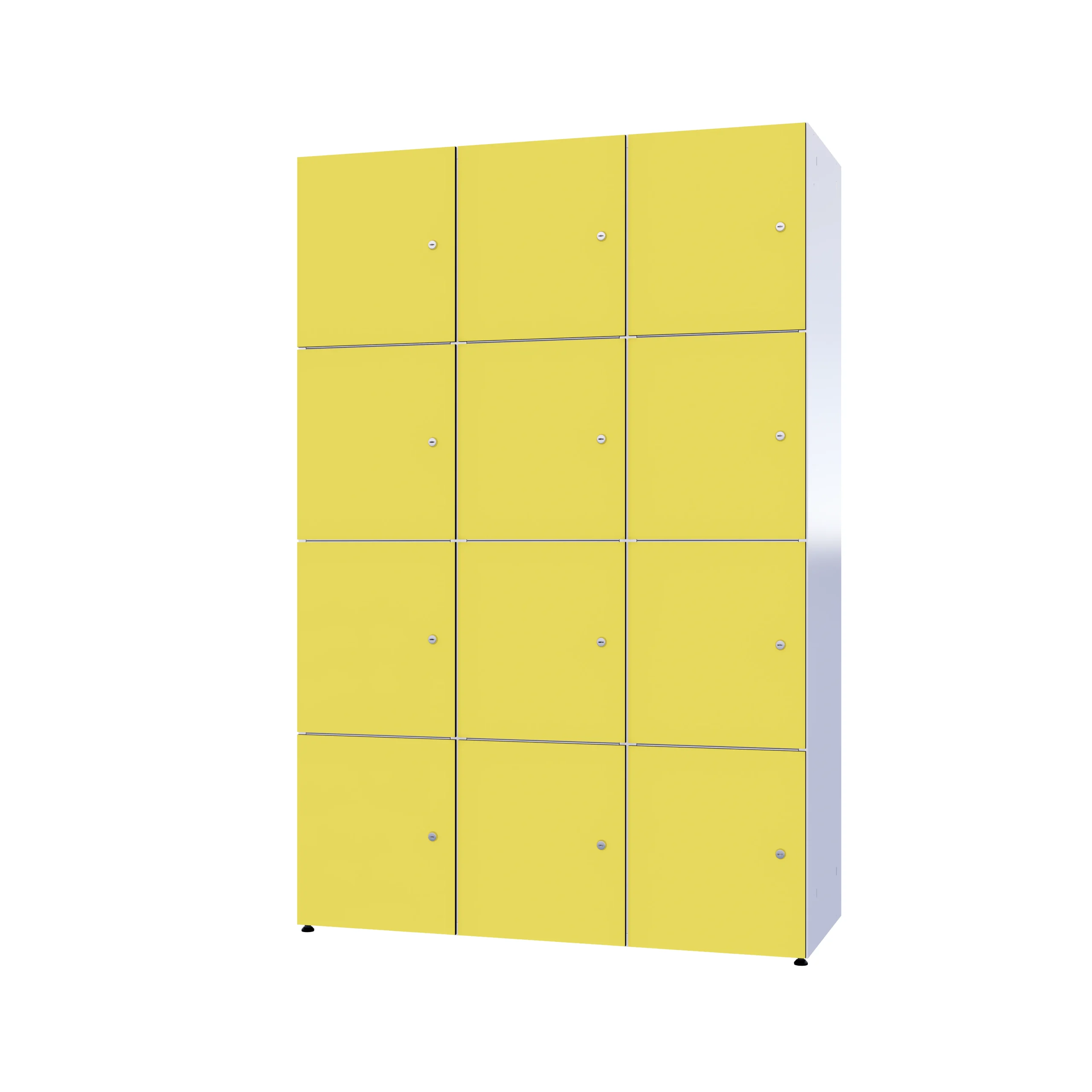 Modular metal cabinet with HPL - Combo 4 levels - Image 90