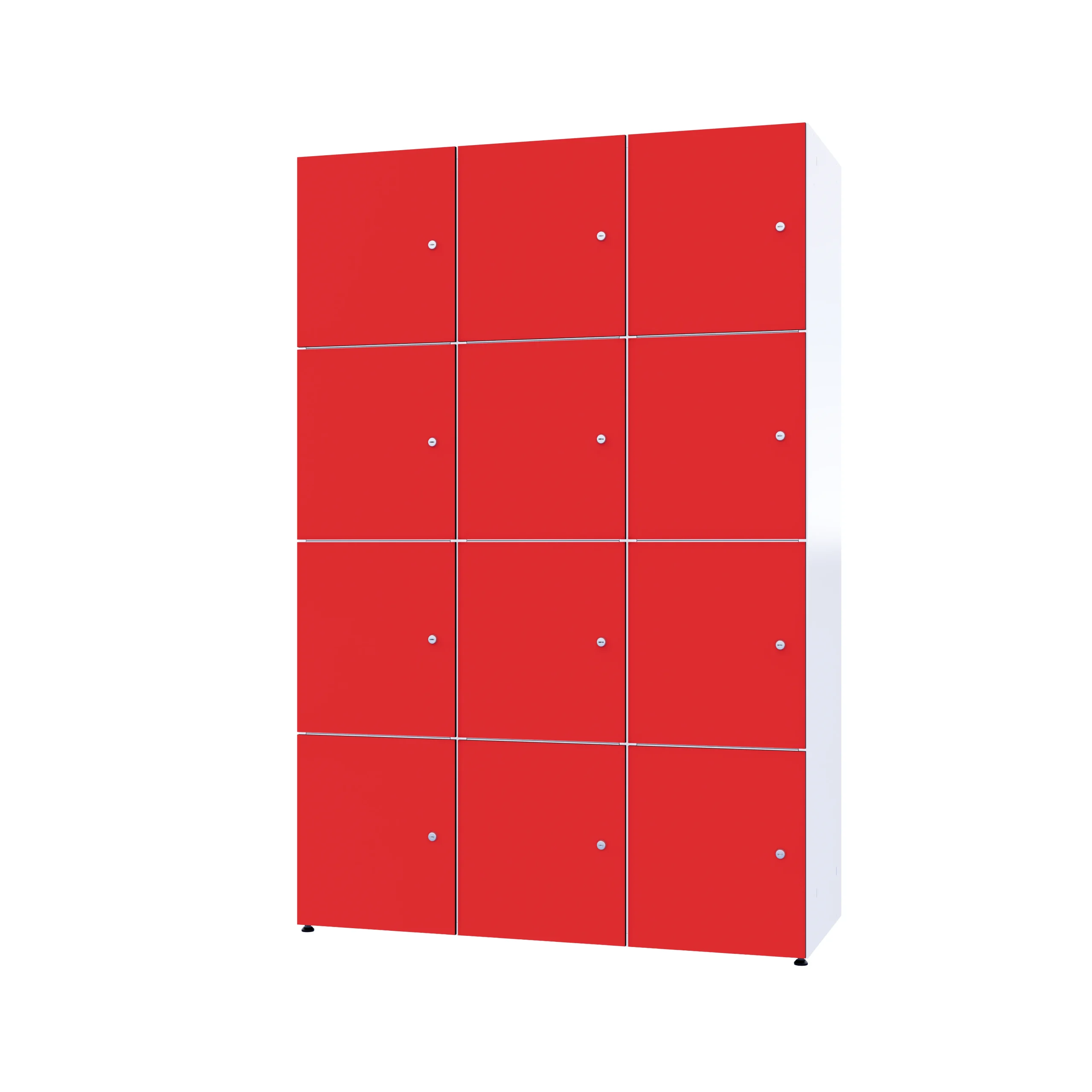 Modular metal cabinet with HPL - Combo 4 levels - Image 77