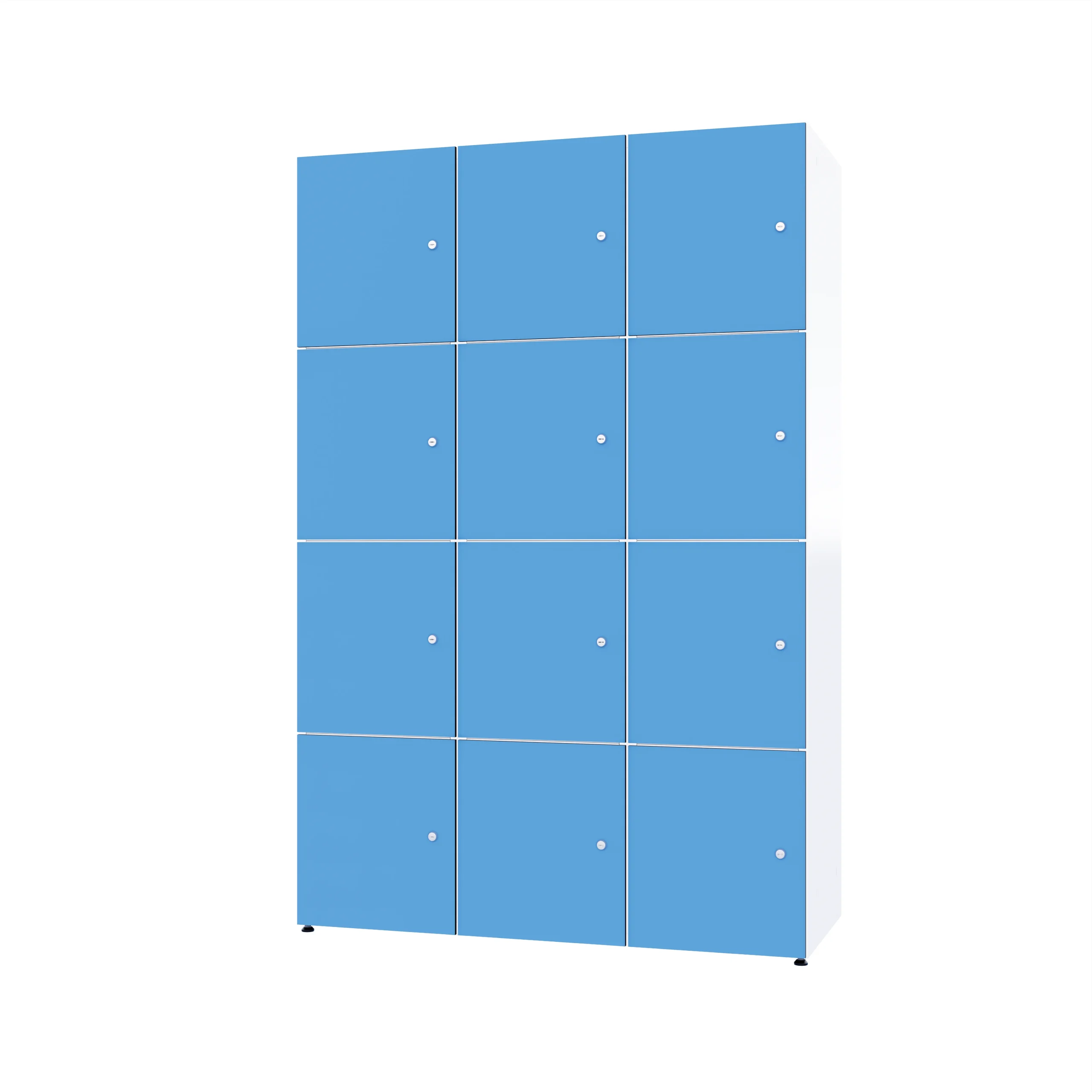 Modular metal cabinet with HPL - Combo 4 levels - Image 87