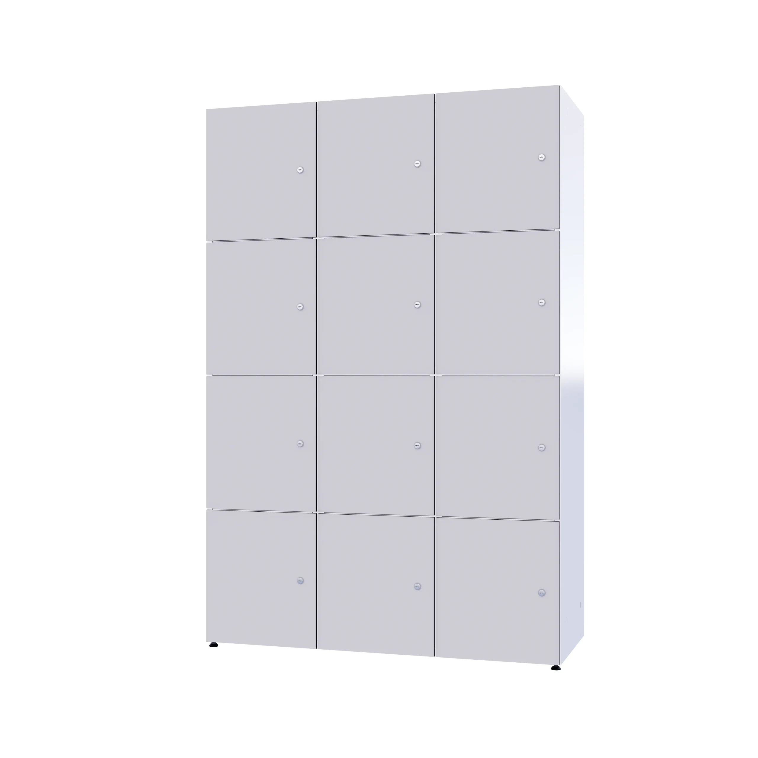 Modular metal cabinet with HPL - Combo 4 levels - Image 84