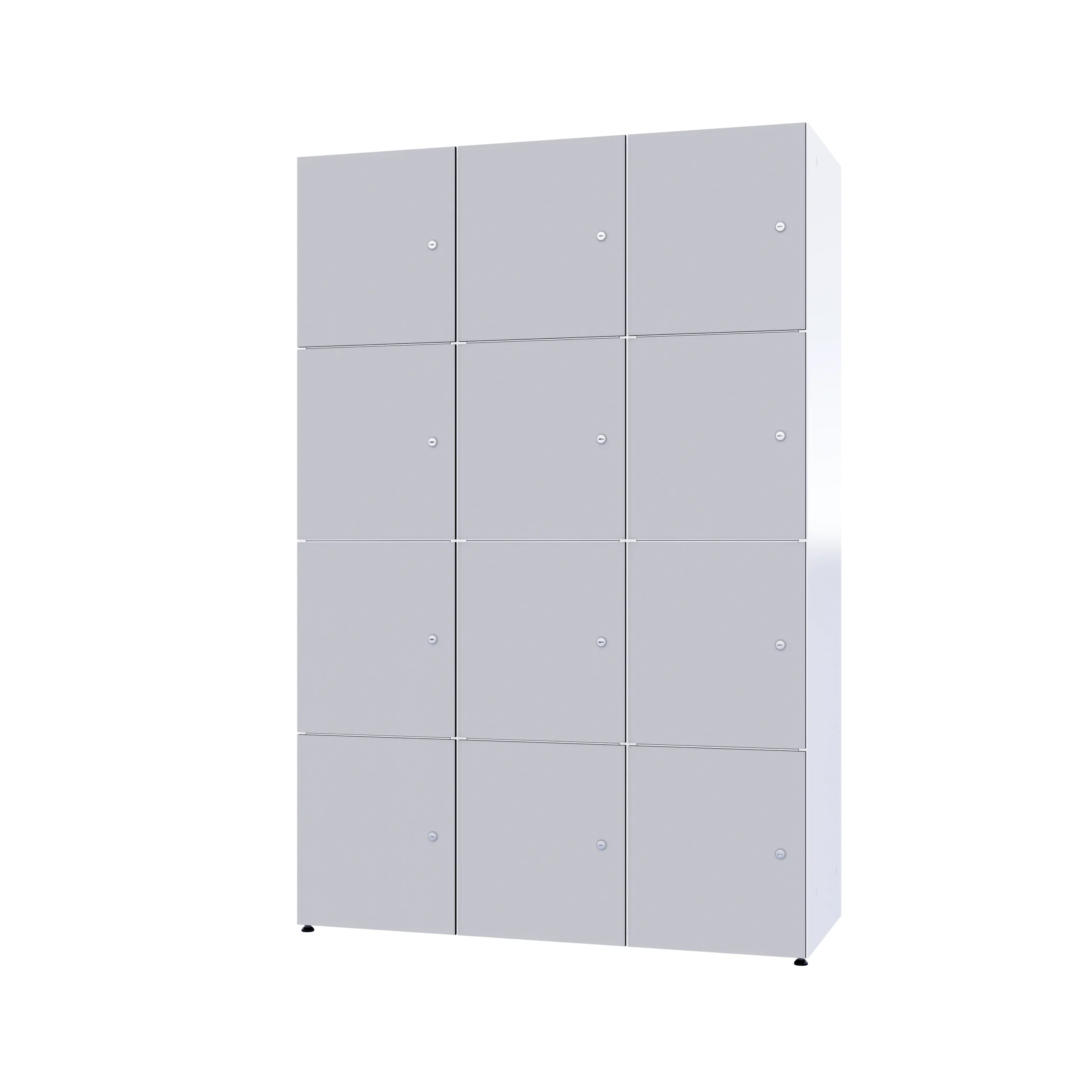 Modular metal cabinet with HPL - Combo 4 levels - Image 83