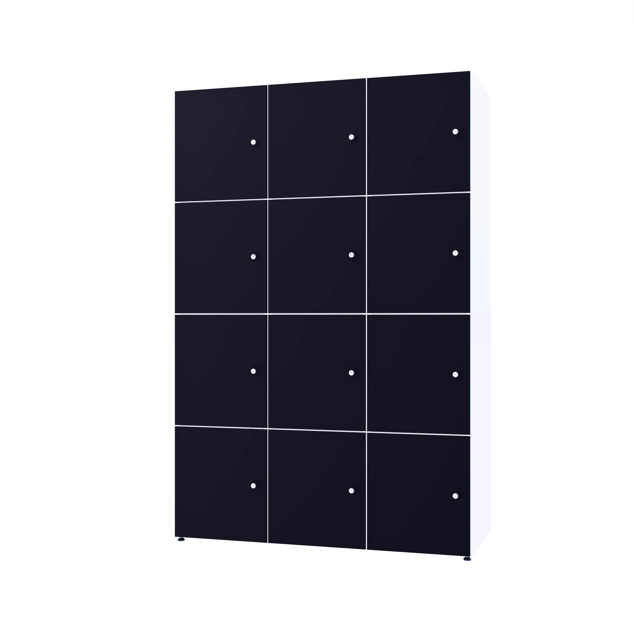 Modular metal cabinet with HPL - Combo 4 levels - Image 81