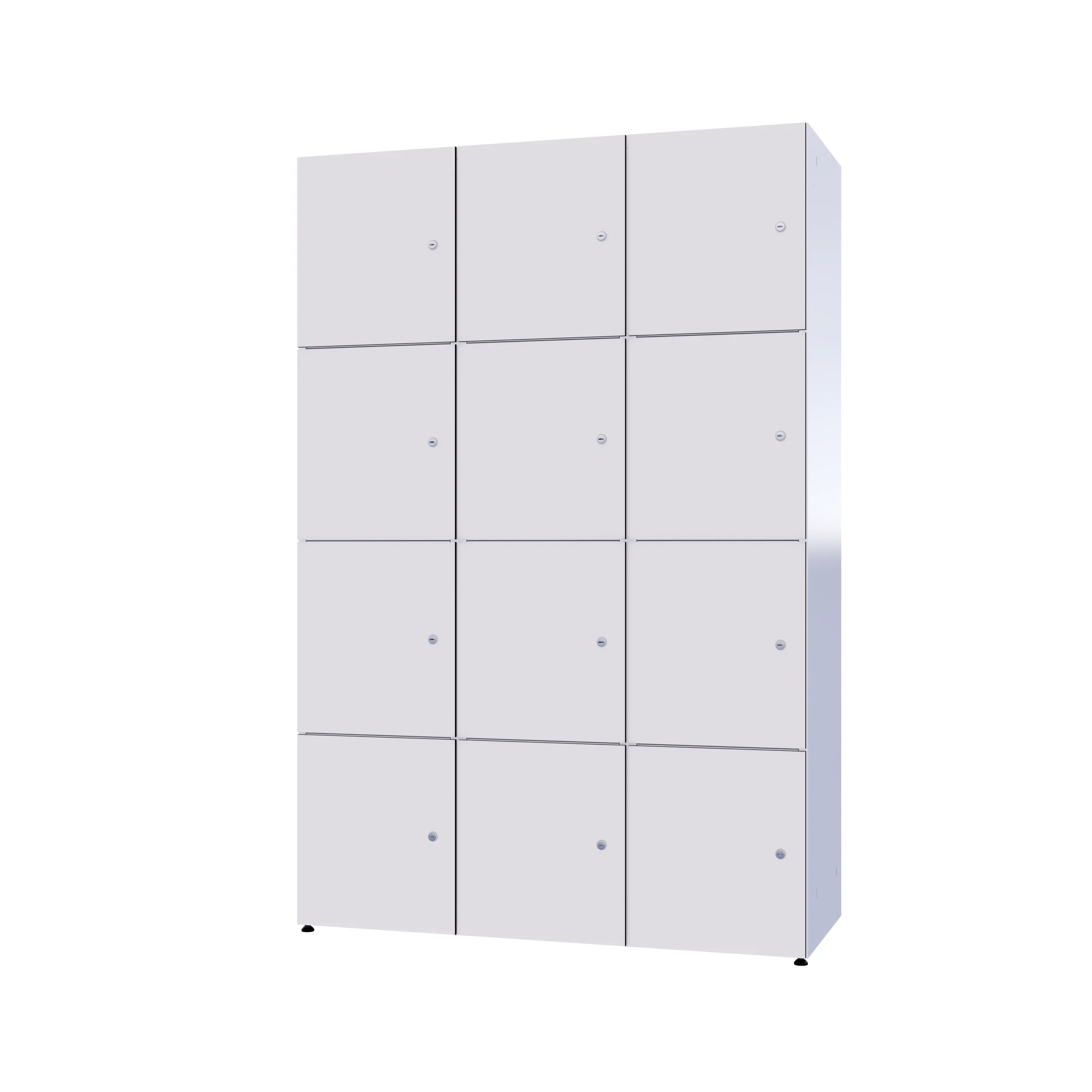 Modular metal cabinet with HPL - Combo 4 levels - Image 80