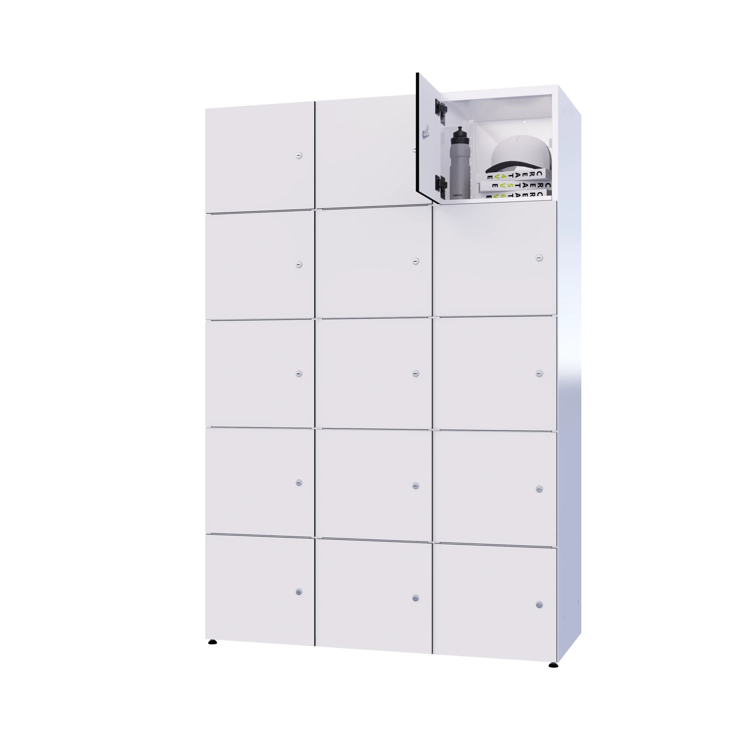 Deposit metal cabinet with HPL - Combo - Image 77