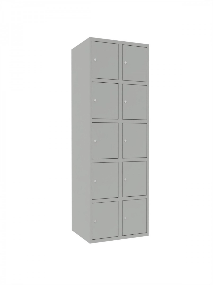 Metal deposit locker