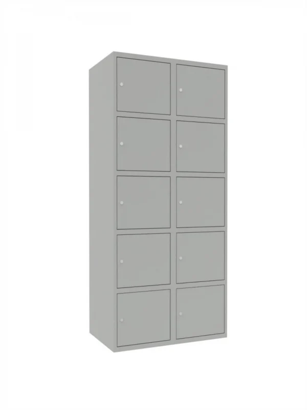 Metal deposit locker