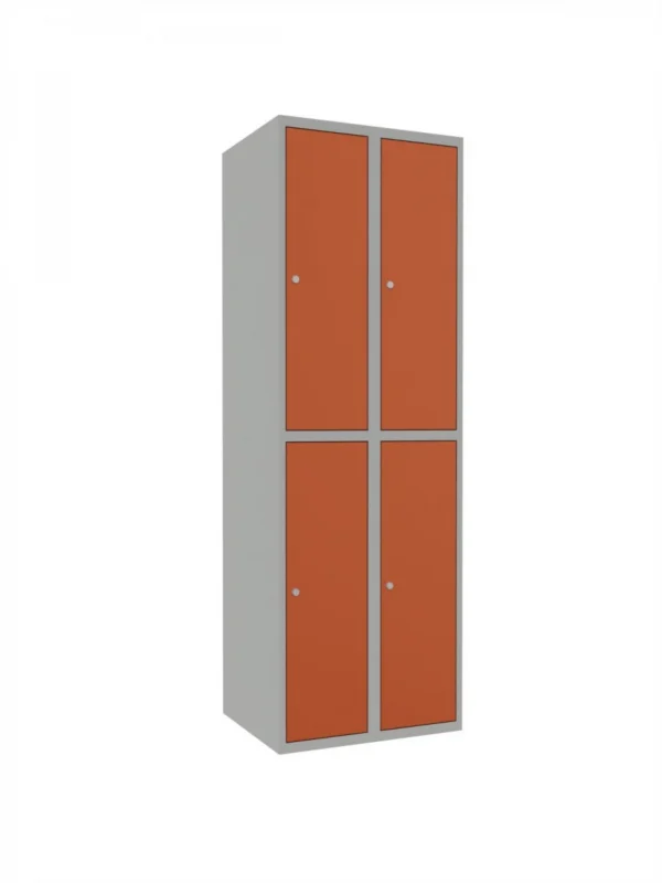 Metal school locker
