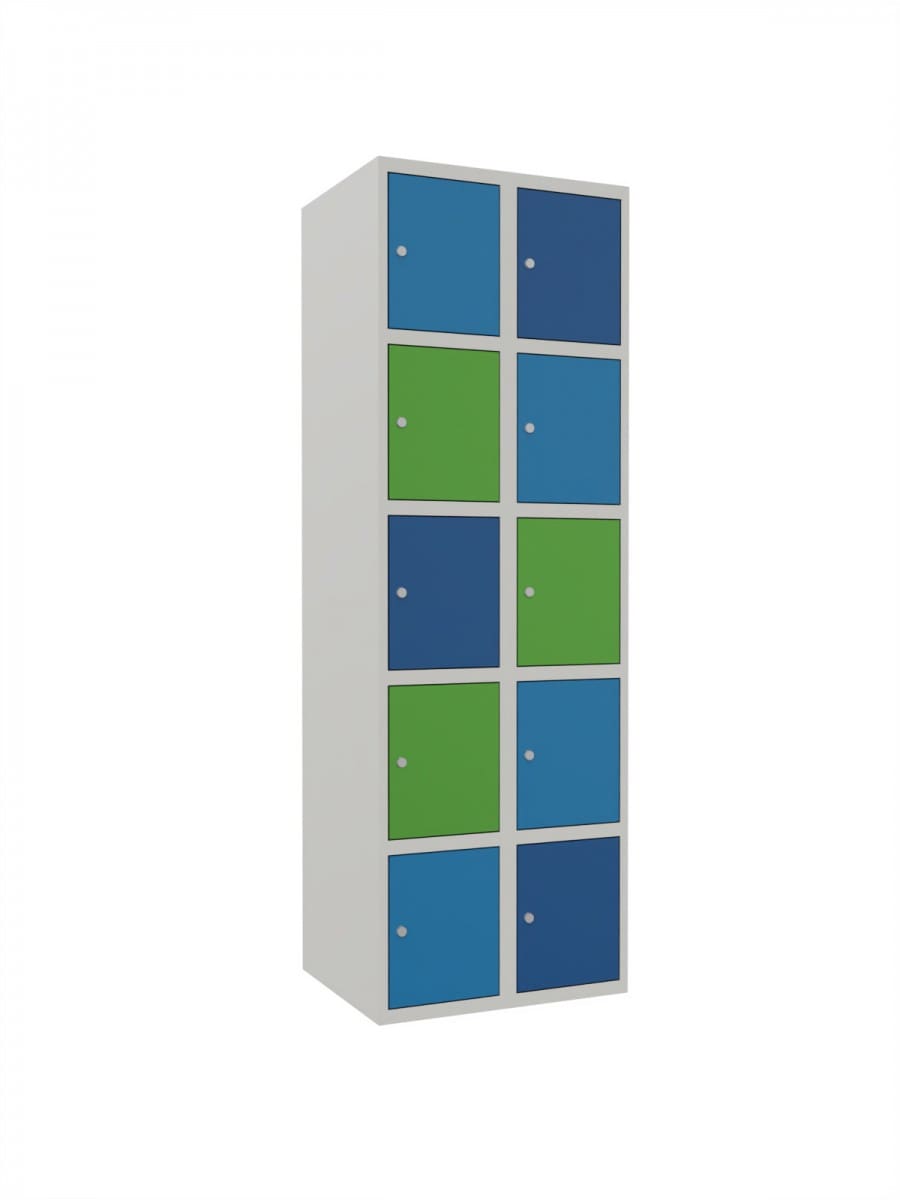 Metal deposit locker