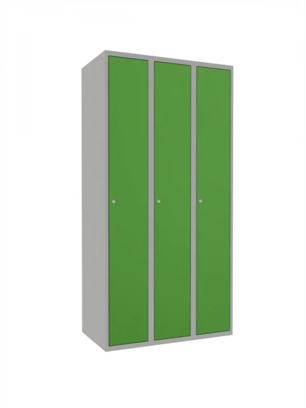 Metal closet cabinet