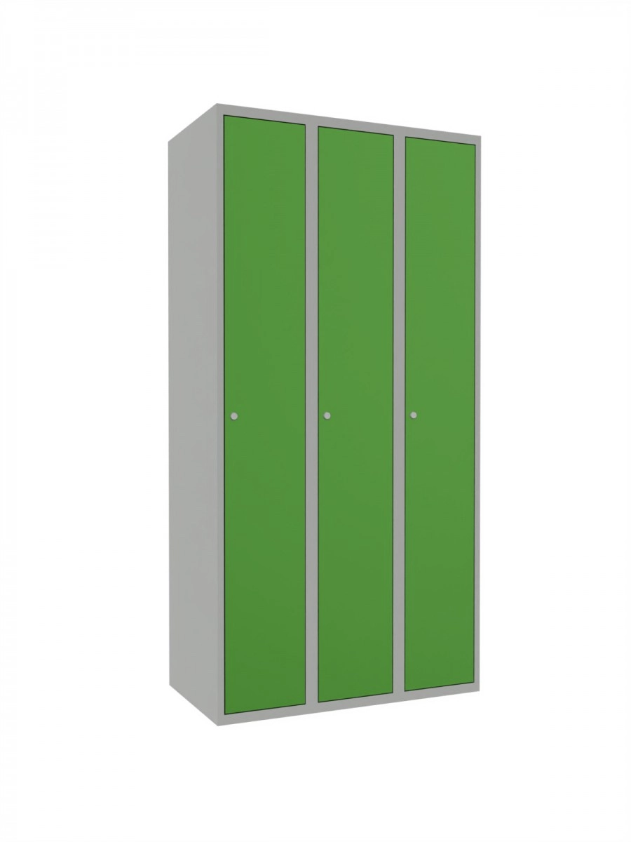 Metal closet cabinet