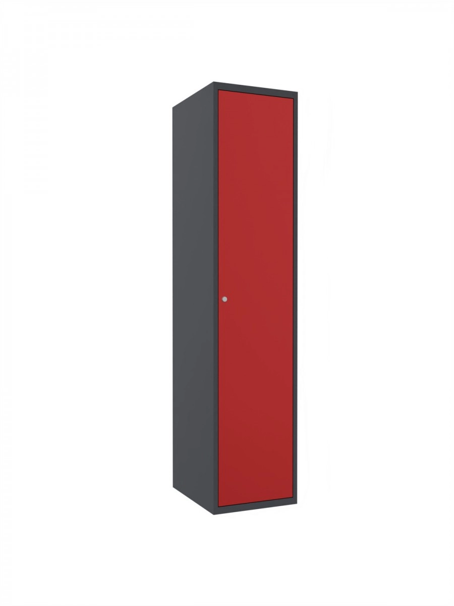 Metal closet cabinet