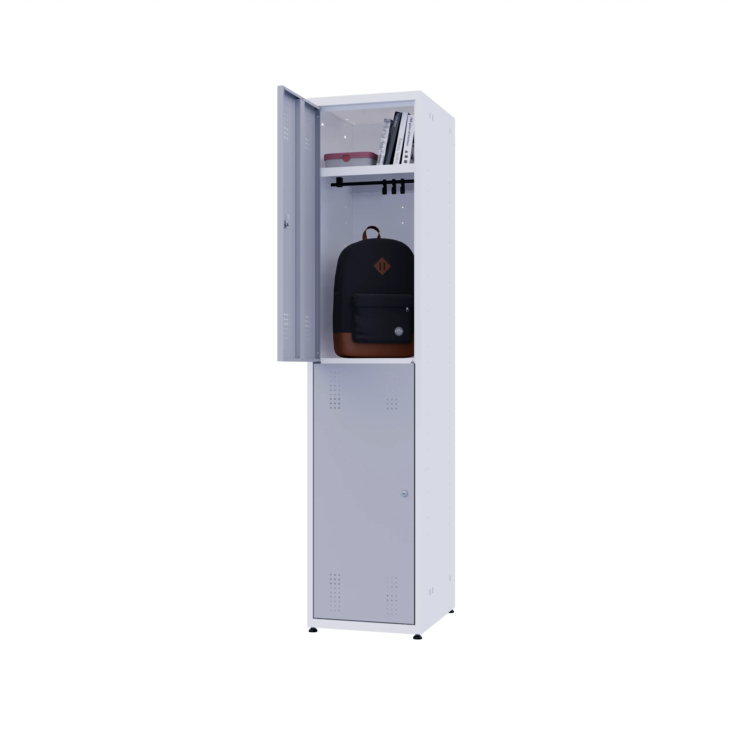 Metal compartment clothing locker - Vela - Image 4