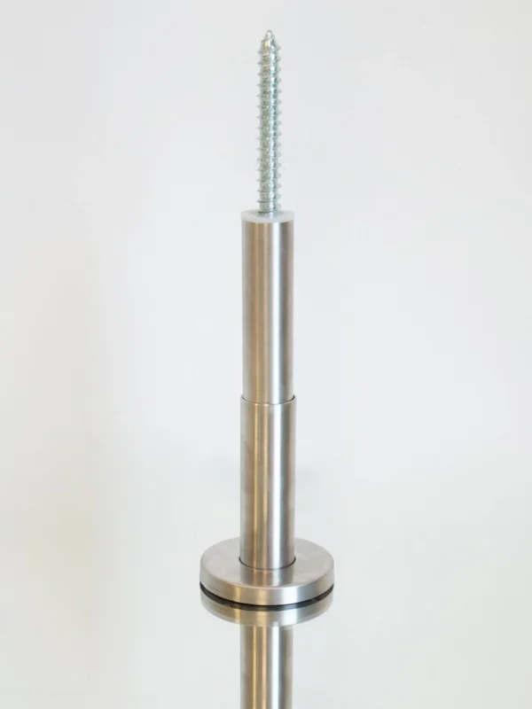 Leg for toilet cubicles